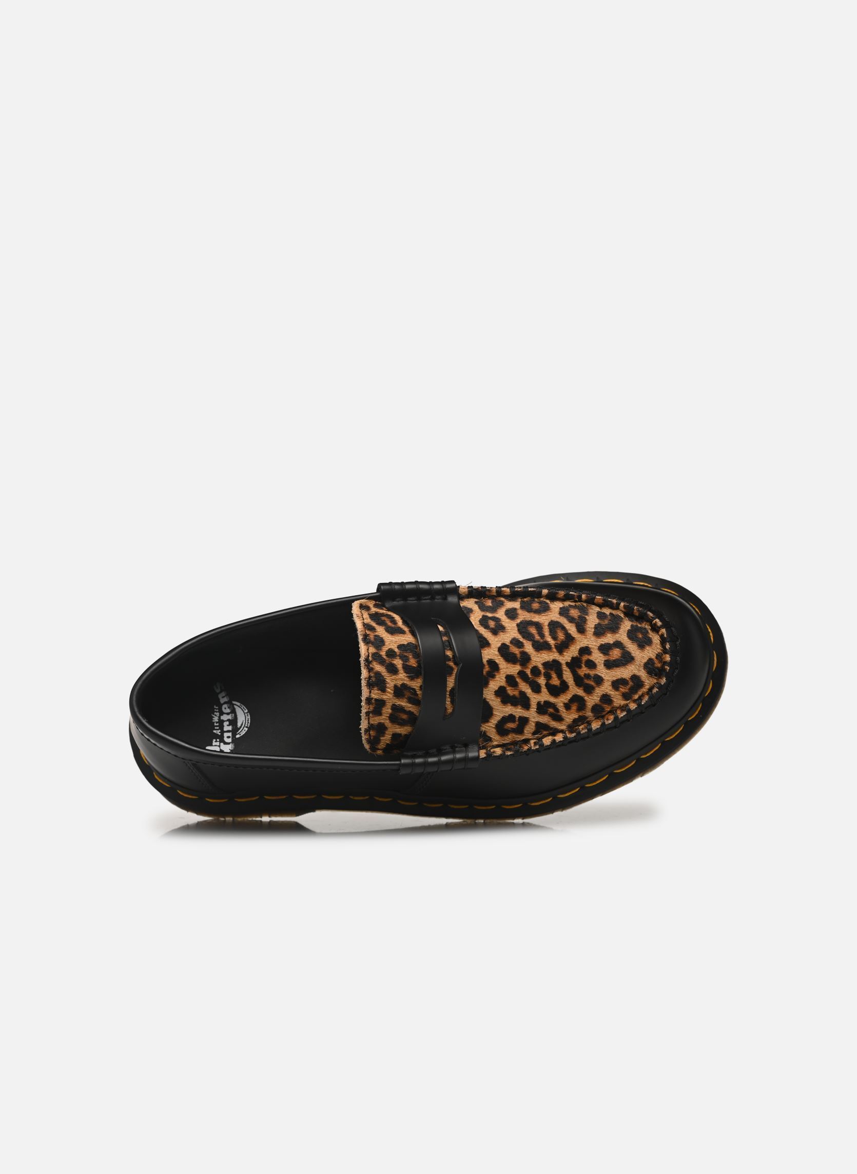 Mocassins Penton W femme marron Dr. Martens Mocassins Penton W femme marron BLACK+MINI LEOPARD SPOT HAIR O