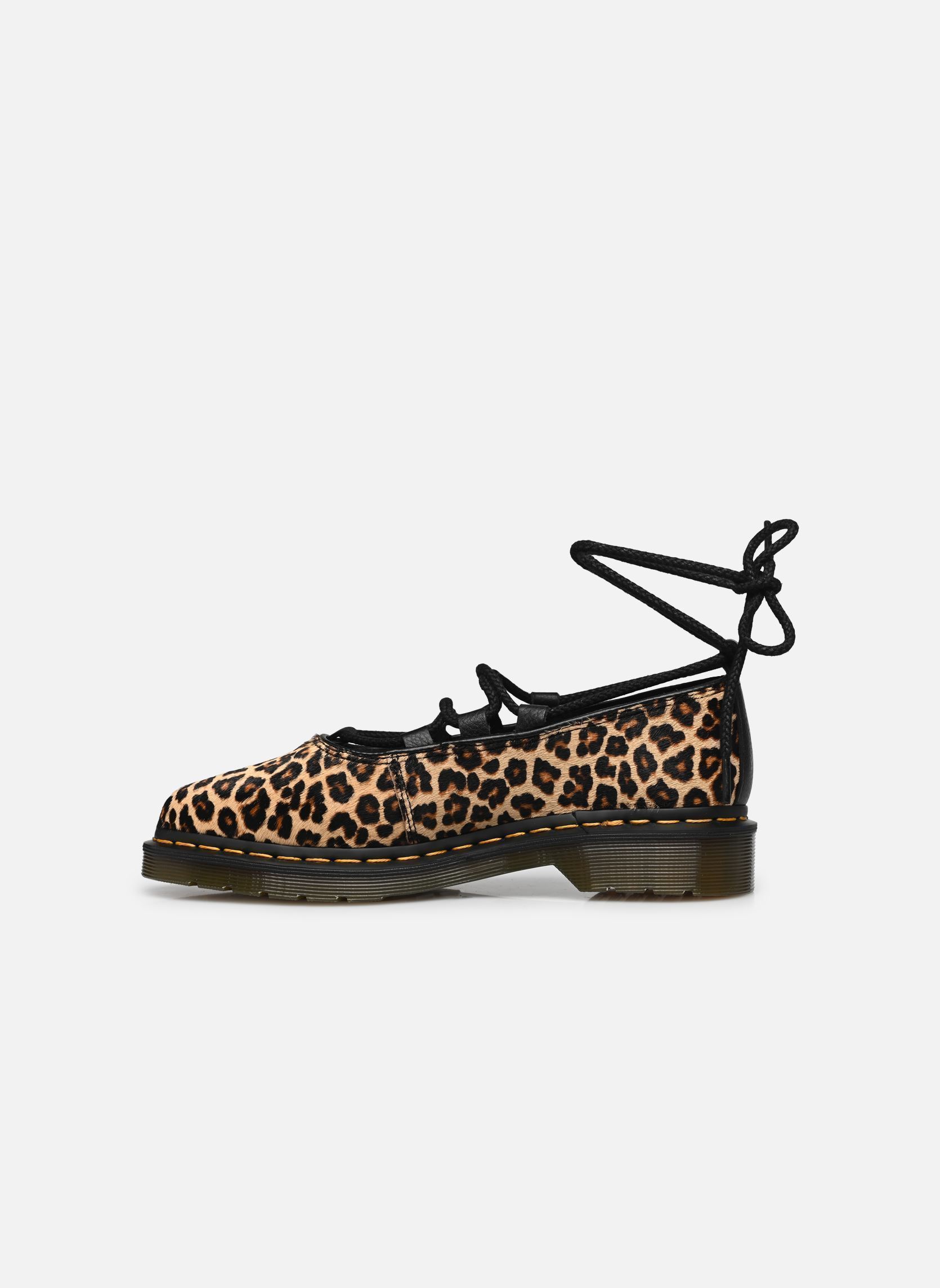 Klassische Ballerinas Elphie II damen braun Dr. Martens Klassische Ballerinas Elphie II damen braun LIGHT TAN MINI LEOPARD SPOT HA
