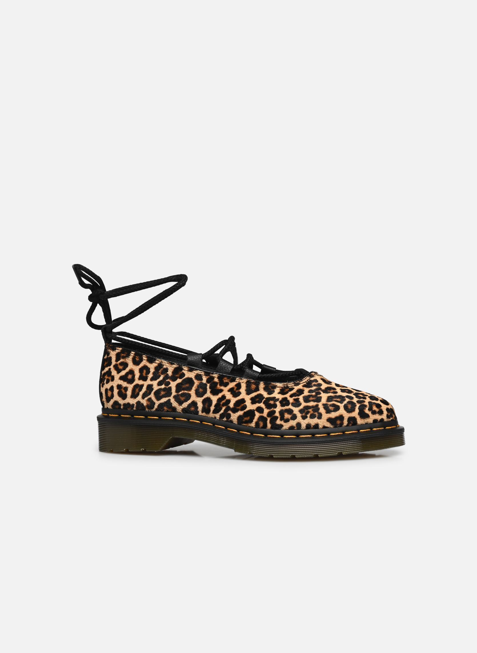 Klassische Ballerinas Elphie II damen braun Dr. Martens Klassische Ballerinas Elphie II damen braun LIGHT TAN MINI LEOPARD SPOT HA