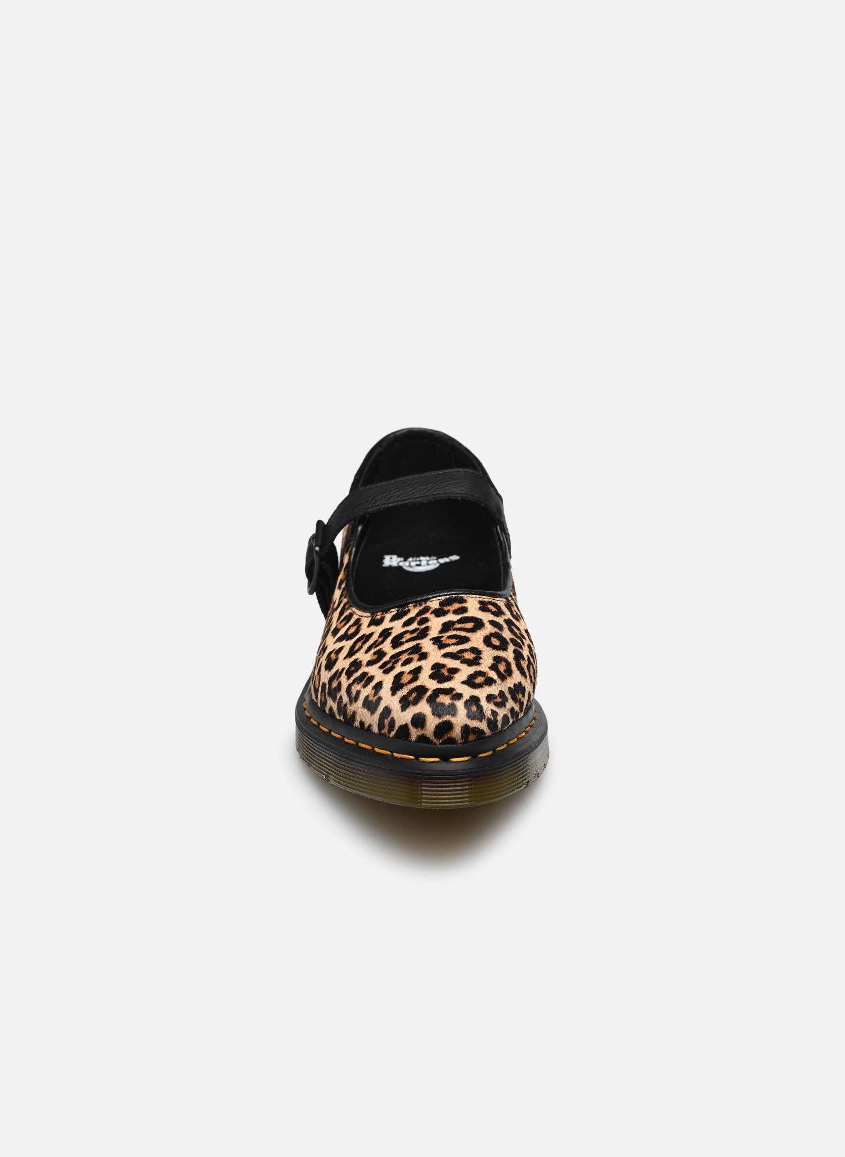 Schnürschuhe Elphie MJ damen braun Dr. Martens Schnürschuhe Elphie MJ damen braun LIGHT TAN MINI LEOPARD SPOT HA