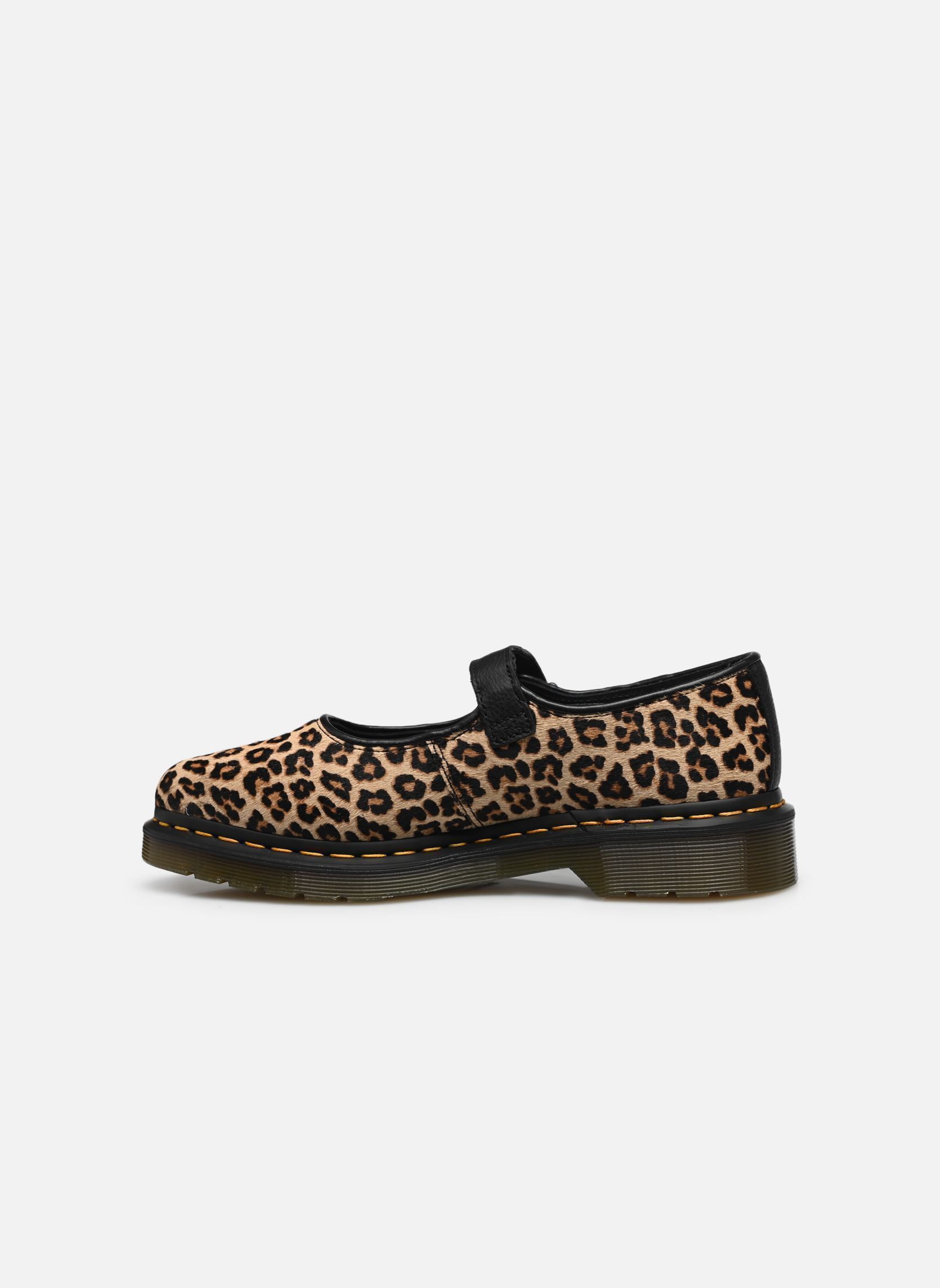 Schnürschuhe Elphie MJ damen braun Dr. Martens Schnürschuhe Elphie MJ damen braun LIGHT TAN MINI LEOPARD SPOT HA