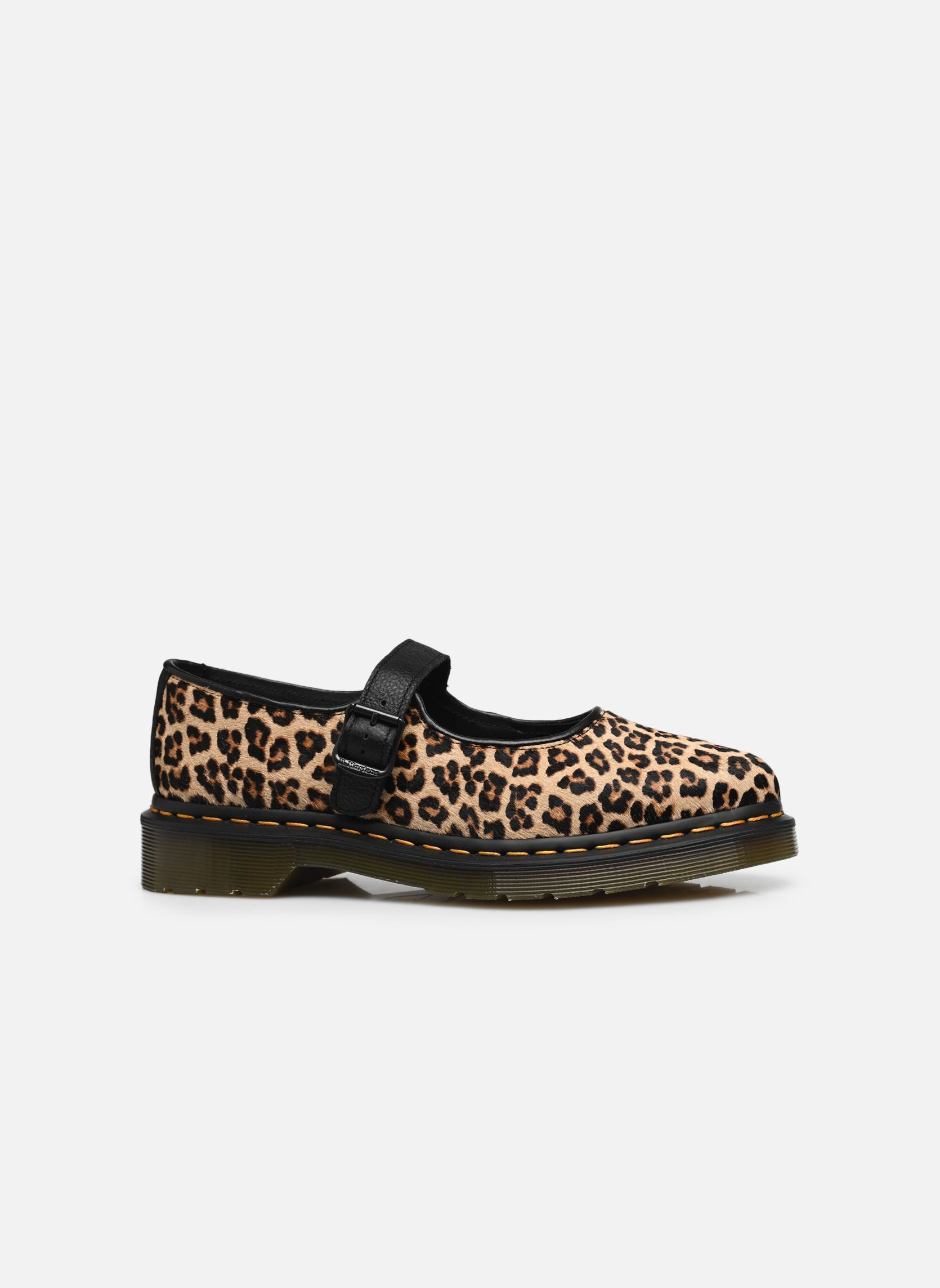 Schnürschuhe Elphie MJ damen braun Dr. Martens Schnürschuhe Elphie MJ damen braun LIGHT TAN MINI LEOPARD SPOT HA