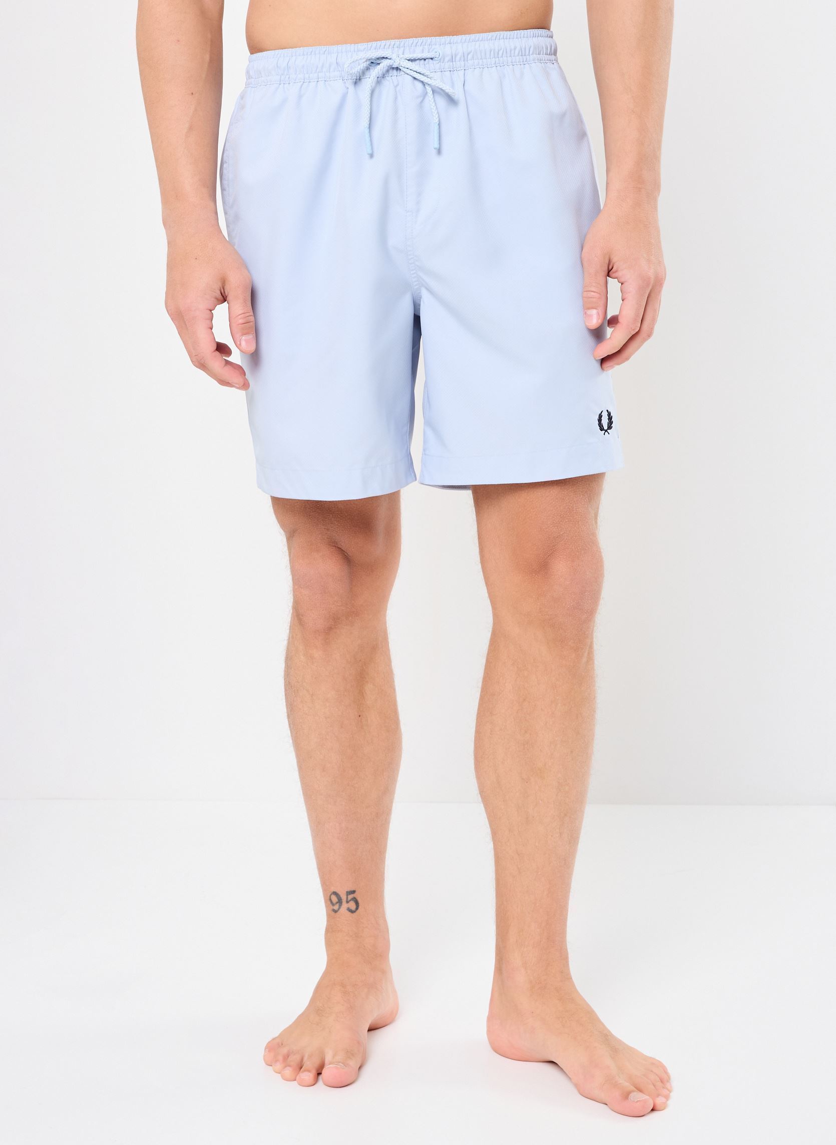 Bermudas CLASSIC SWIMSHORT homme bleu Fred Perry Bermudas CLASSIC SWIMSHORT homme bleu LIGHT SMOKE