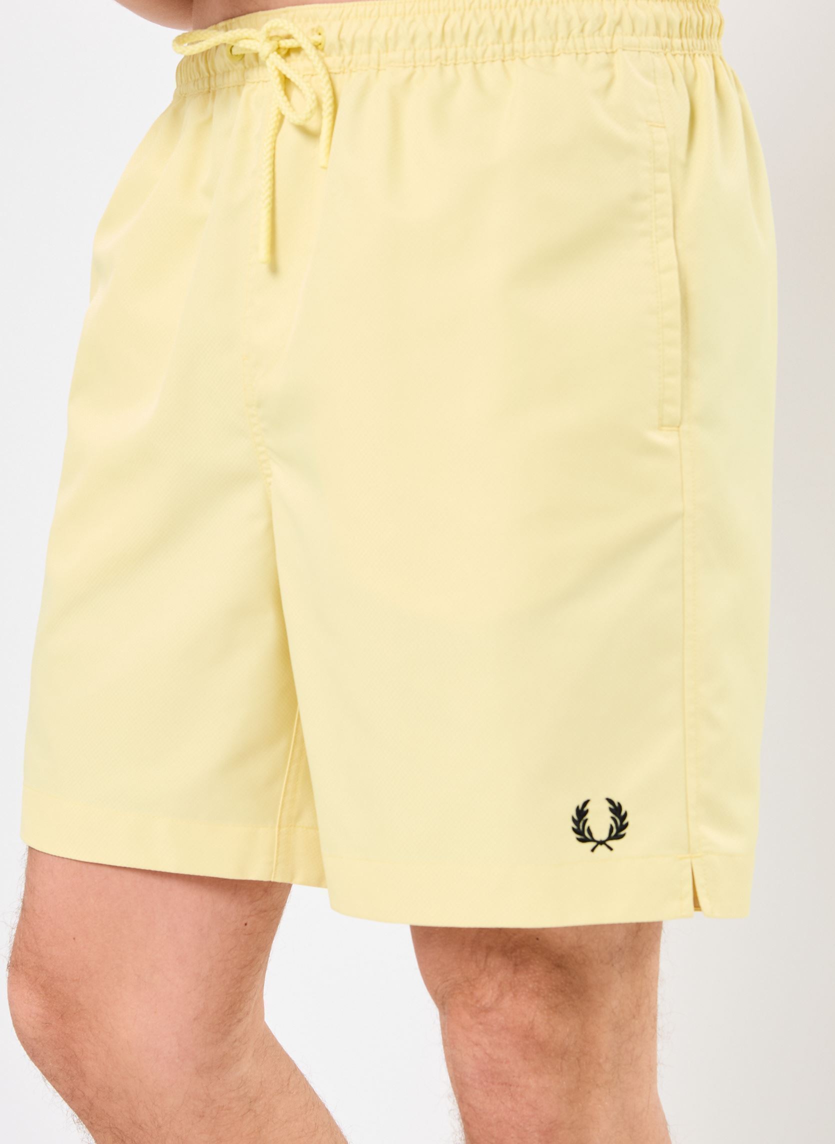 Bermudas CLASSIC SWIMSHORT homme jaune Fred Perry Bermudas CLASSIC SWIMSHORT homme jaune CHAMPION'S GOLD
