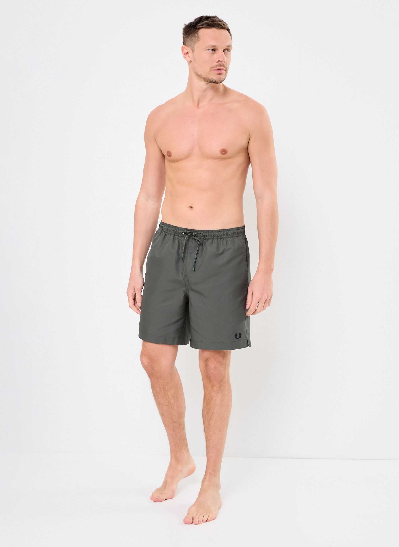 Bermudas CLASSIC SWIMSHORT homme vert Fred Perry Bermudas CLASSIC SWIMSHORT homme vert court green