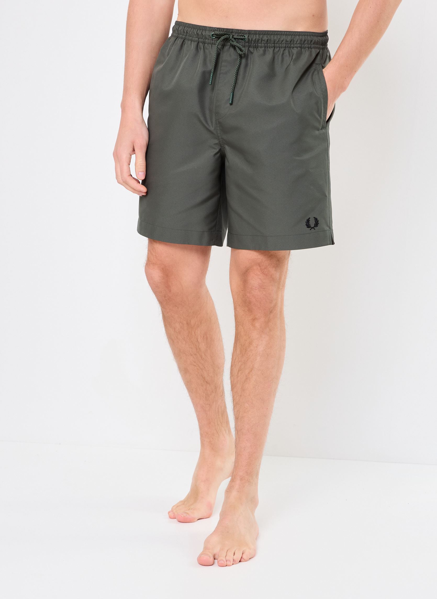 Bermudas CLASSIC SWIMSHORT homme vert Fred Perry Bermudas CLASSIC SWIMSHORT homme vert court green