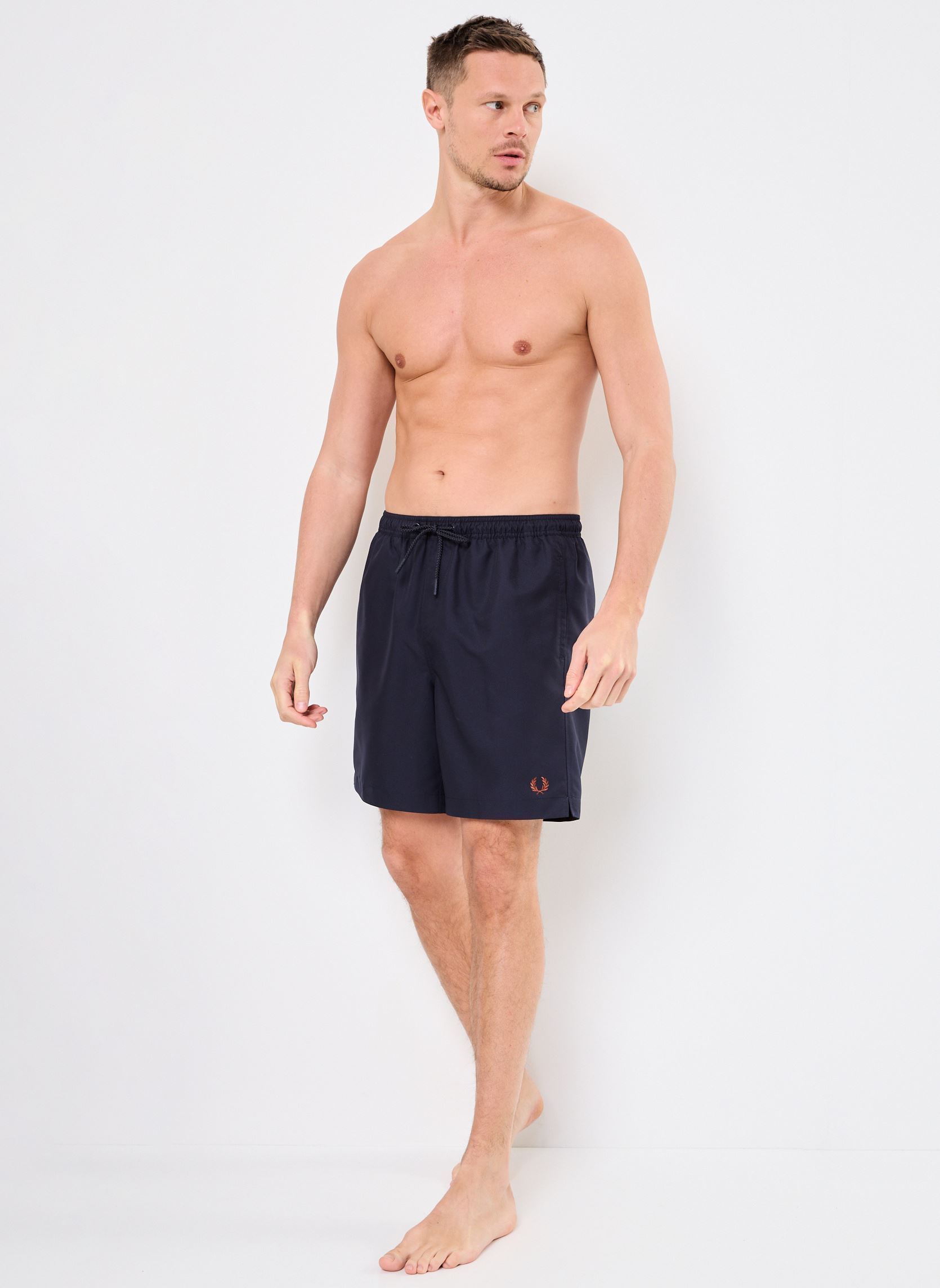 Bermuda-Shorts CLASSIC SWIMSHORT herren blau Fred Perry Bermuda-Shorts CLASSIC SWIMSHORT herren blau NAVY/CINNAMON