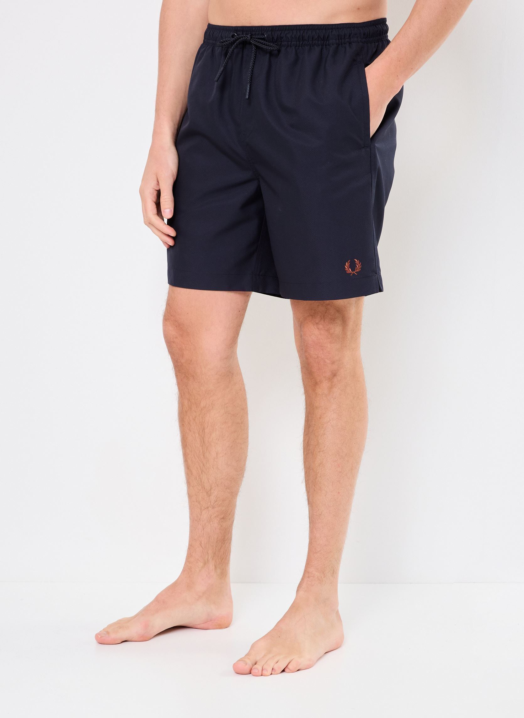 Bermuda-Shorts CLASSIC SWIMSHORT herren blau Fred Perry Bermuda-Shorts CLASSIC SWIMSHORT herren blau NAVY/CINNAMON