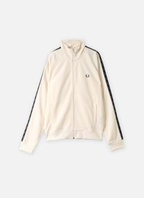 Trainingsvest CONTRAST TAPE TRACK JACKET heren wit