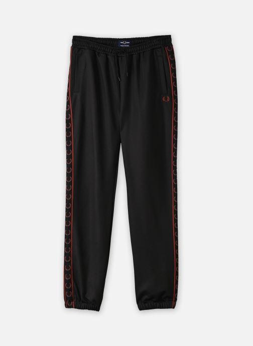 Fred Perry Joggings CONTRAST TAPE TRACK PANT homme noir