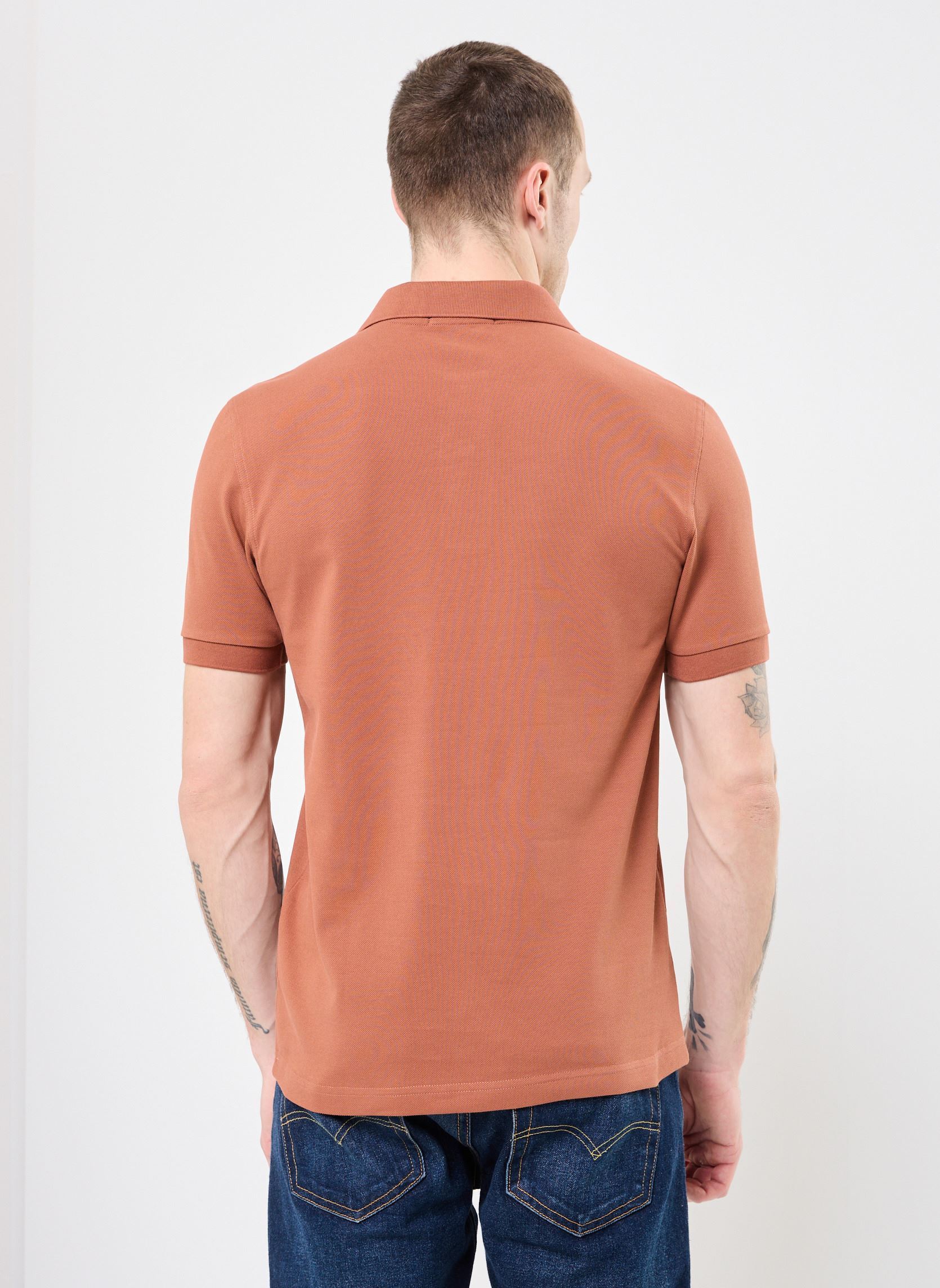 Polos manches courtes THE FRED PERRY SHIRT homme marron Fred Perry Polos manches courtes THE FRED PERRY SHIRT homme marron CINNAMON/CRBRICK