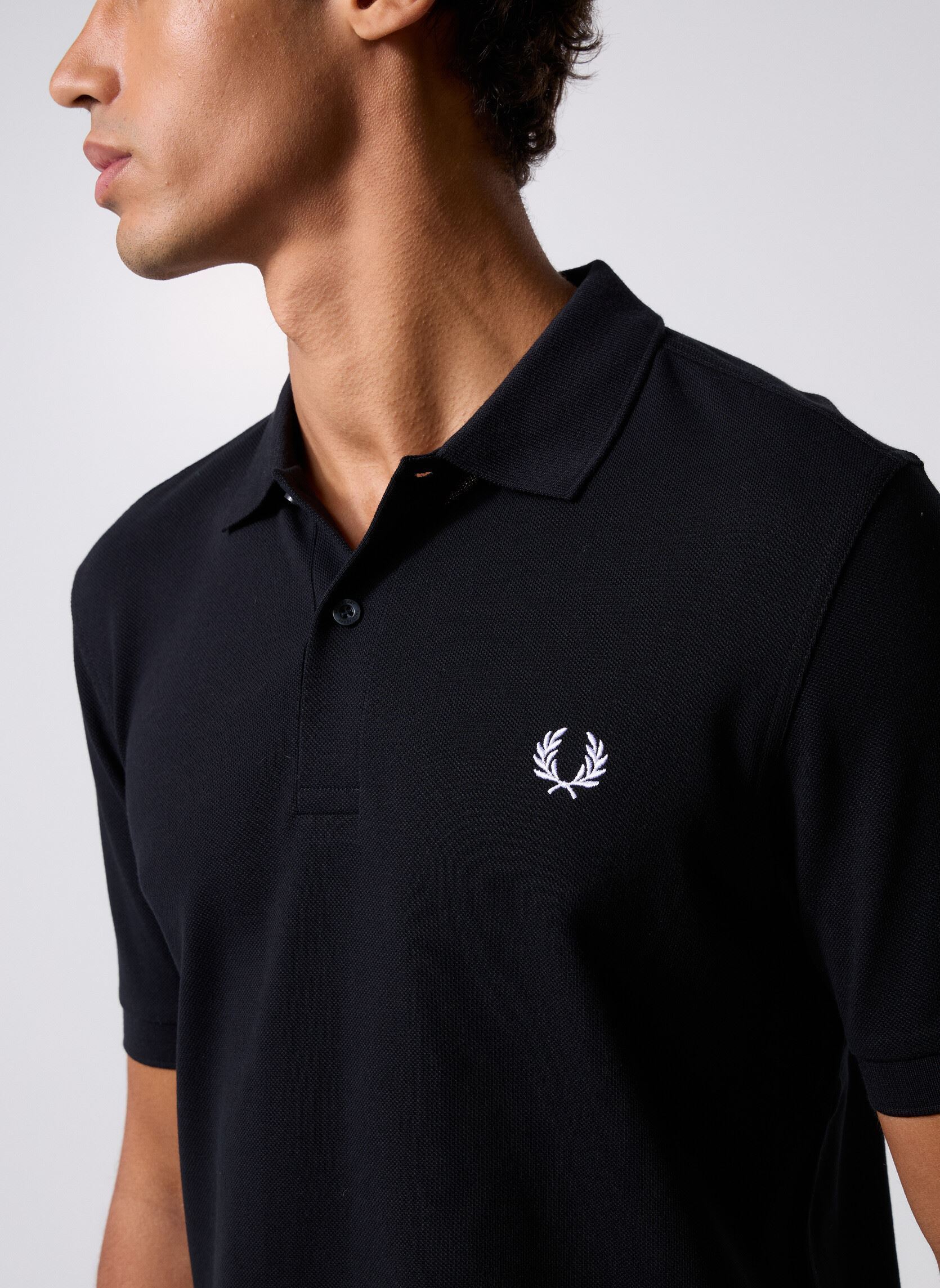 Polos manches courtes THE FRED PERRY SHIRT homme noir Fred Perry Polos manches courtes THE FRED PERRY SHIRT homme noir BLACK