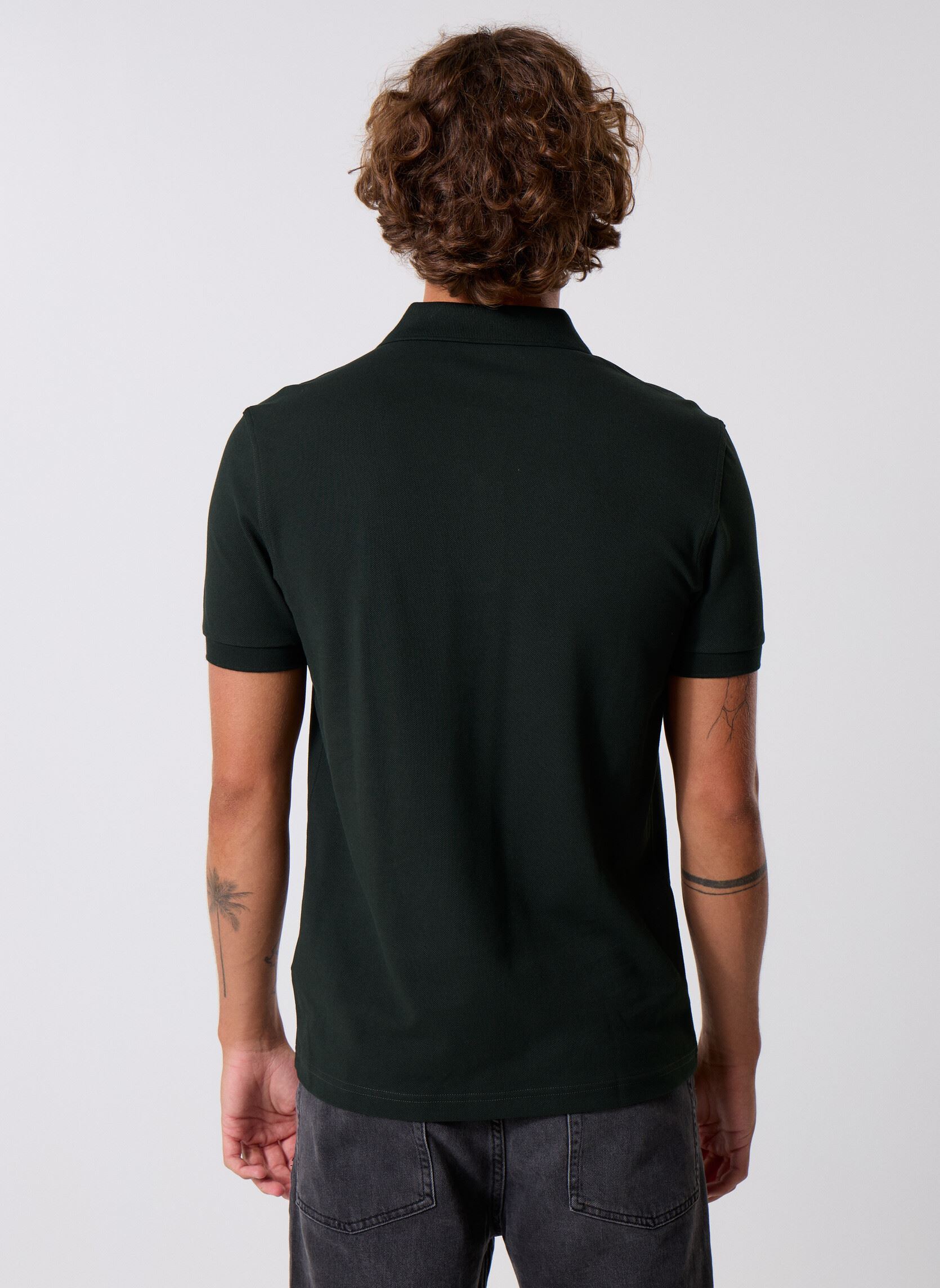 Korte mouwen polo's THE FRED PERRY SHIRT heren groen Fred Perry Korte mouwen polo's THE FRED PERRY SHIRT heren groen NIGHTGREEN/SNWHT