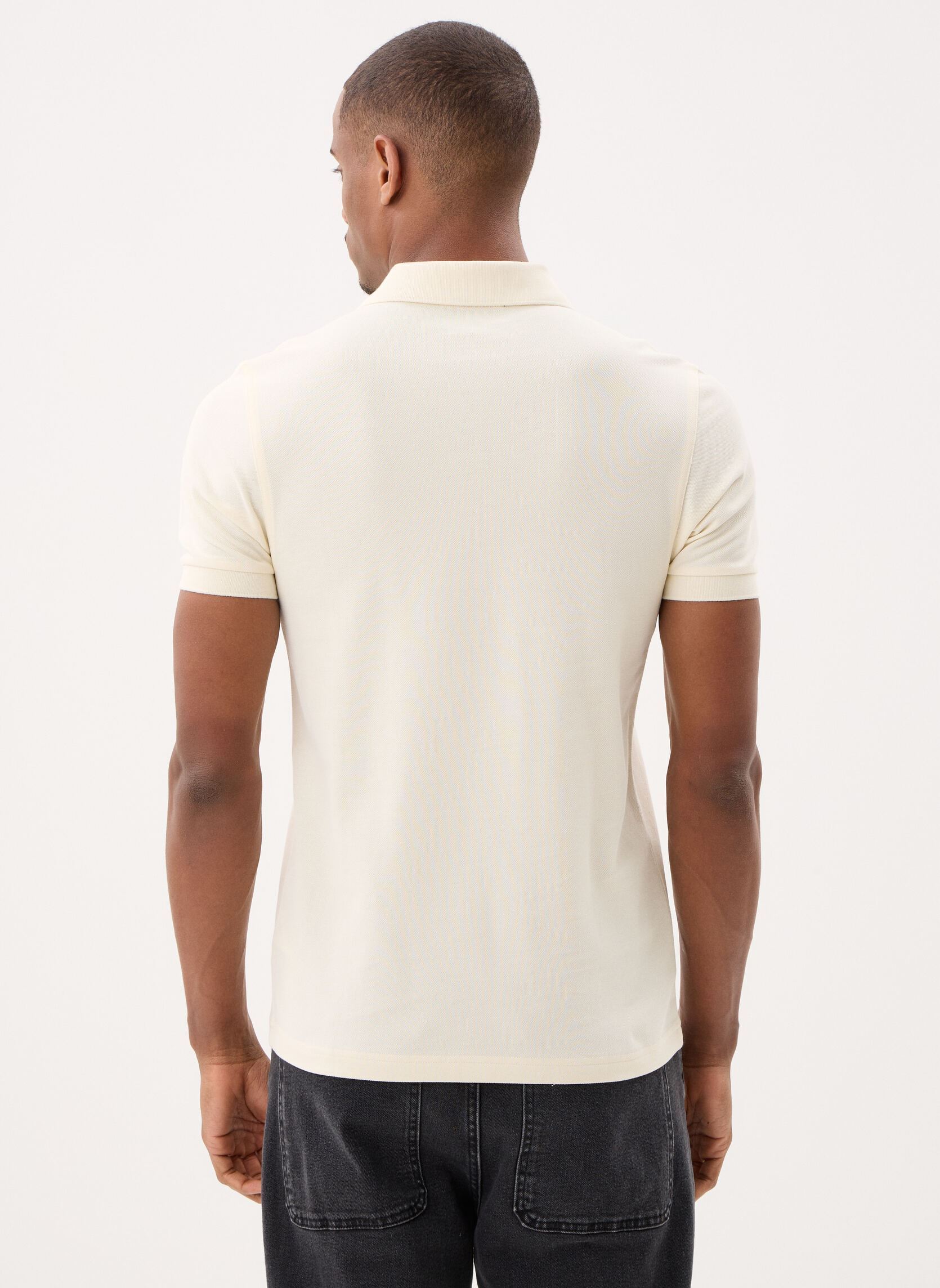 Polos manches courtes THE FRED PERRY SHIRT homme blanc Fred Perry Polos manches courtes THE FRED PERRY SHIRT homme blanc ECRU/GRASSROOTS