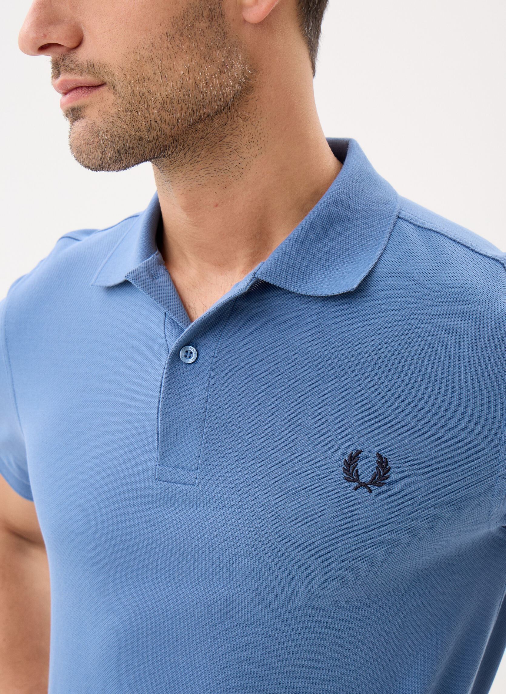 Korte mouwen polo's THE FRED PERRY SHIRT heren blauw Fred Perry Korte mouwen polo's THE FRED PERRY SHIRT heren blauw ACEBLUE/TENNISBL