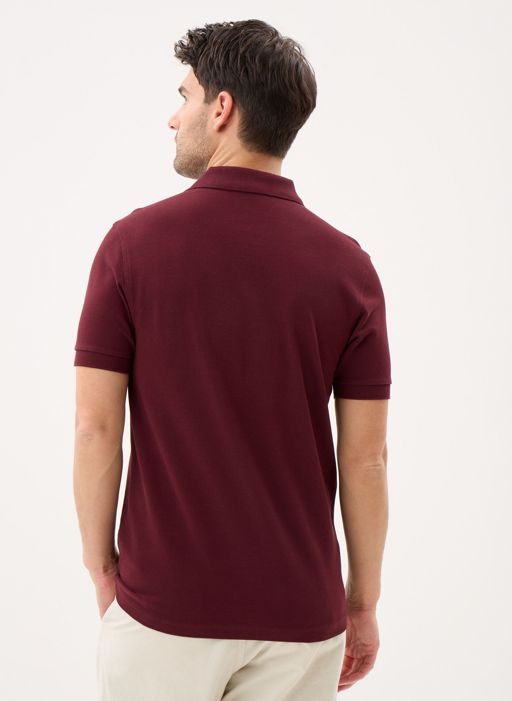 Polos manches courtes THE FRED PERRY SHIRT homme bordeaux Fred Perry Polos manches courtes THE FRED PERRY SHIRT homme bordeaux OXBLOOD
