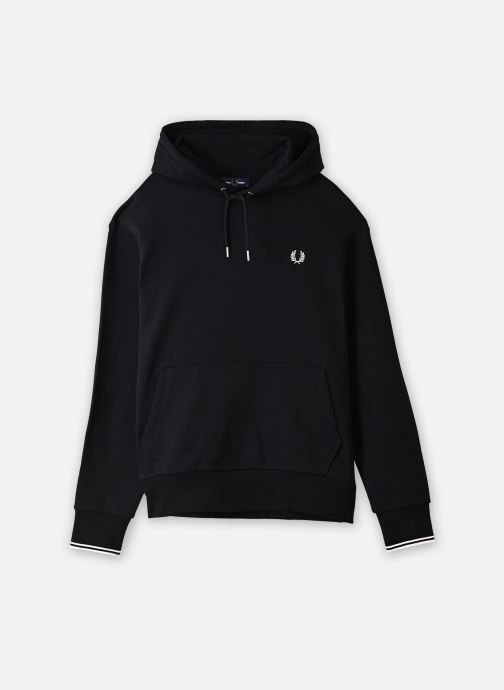 Fred Perry Sweats à capuche Tipped Hooded Sweatshirt homme noir