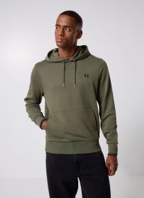 Jersey con capucha Tipped Hooded Sweatshirt hombre azul