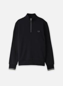 Sweats zippés HALF ZIP SWEATSHIRT homme marron