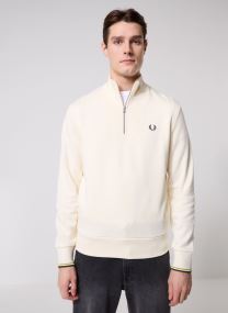 Sweats zippés HALF ZIP SWEATSHIRT homme bleu