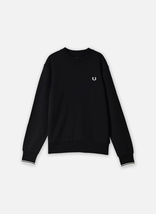 Fred Perry Sweats CREW NECK SWEATSHIRT homme noir