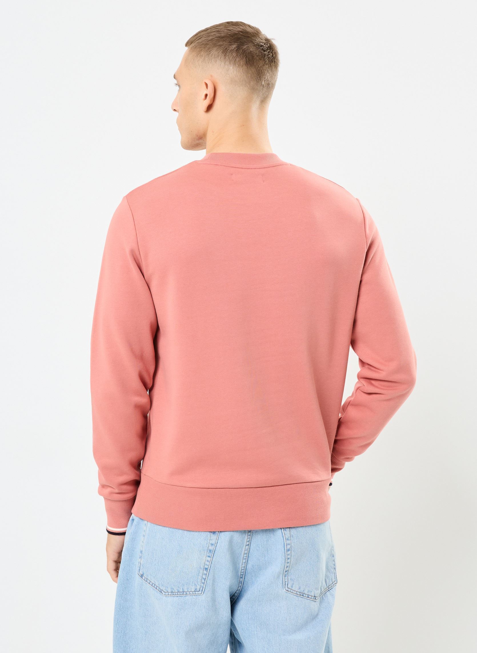 Sweatshirts CREW NECK SWEATSHIRT herren orange Fred Perry Sweatshirts CREW NECK SWEATSHIRT herren orange PUTTY PINK