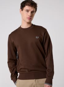 Sweats CREW NECK SWEATSHIRT homme bordeaux