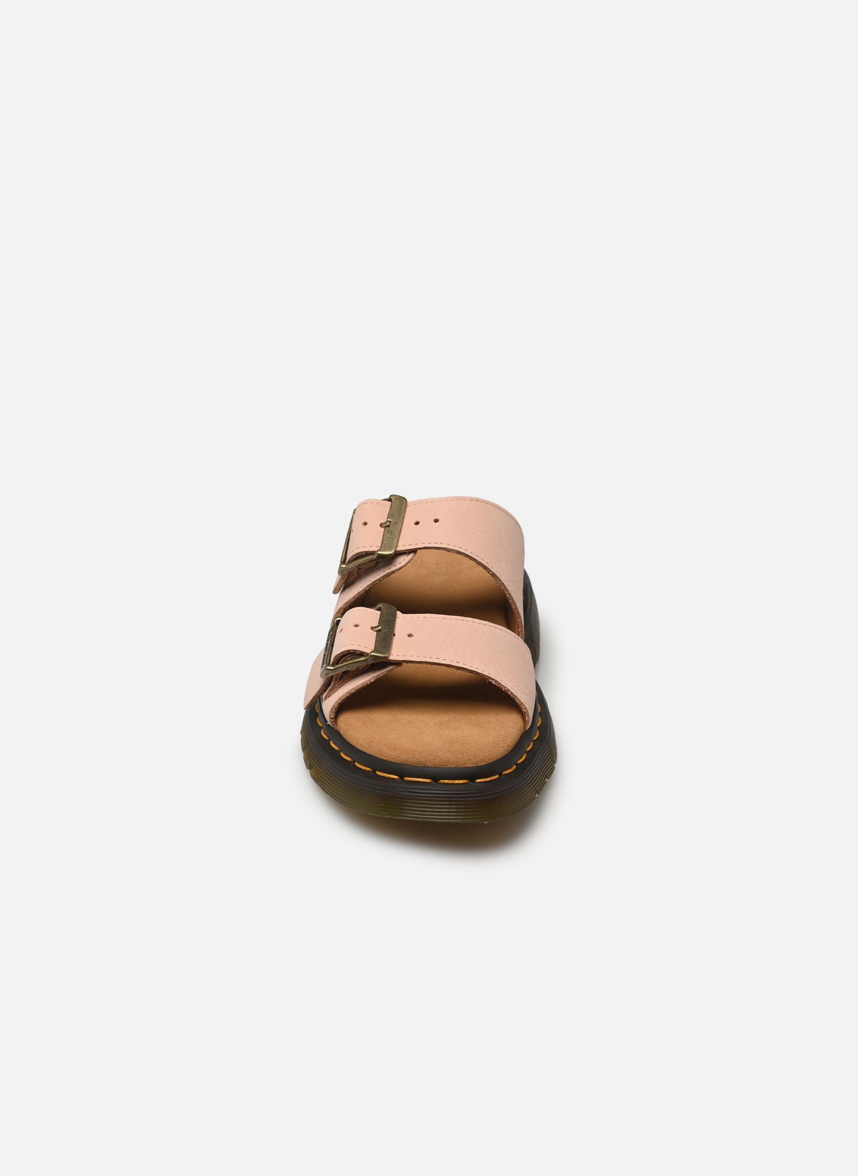 Keil- und Plateausandalen Josef Slide damen beige Dr. Martens Keil- und Plateausandalen Josef Slide damen beige POWDER PINK MILLED NUBUCK