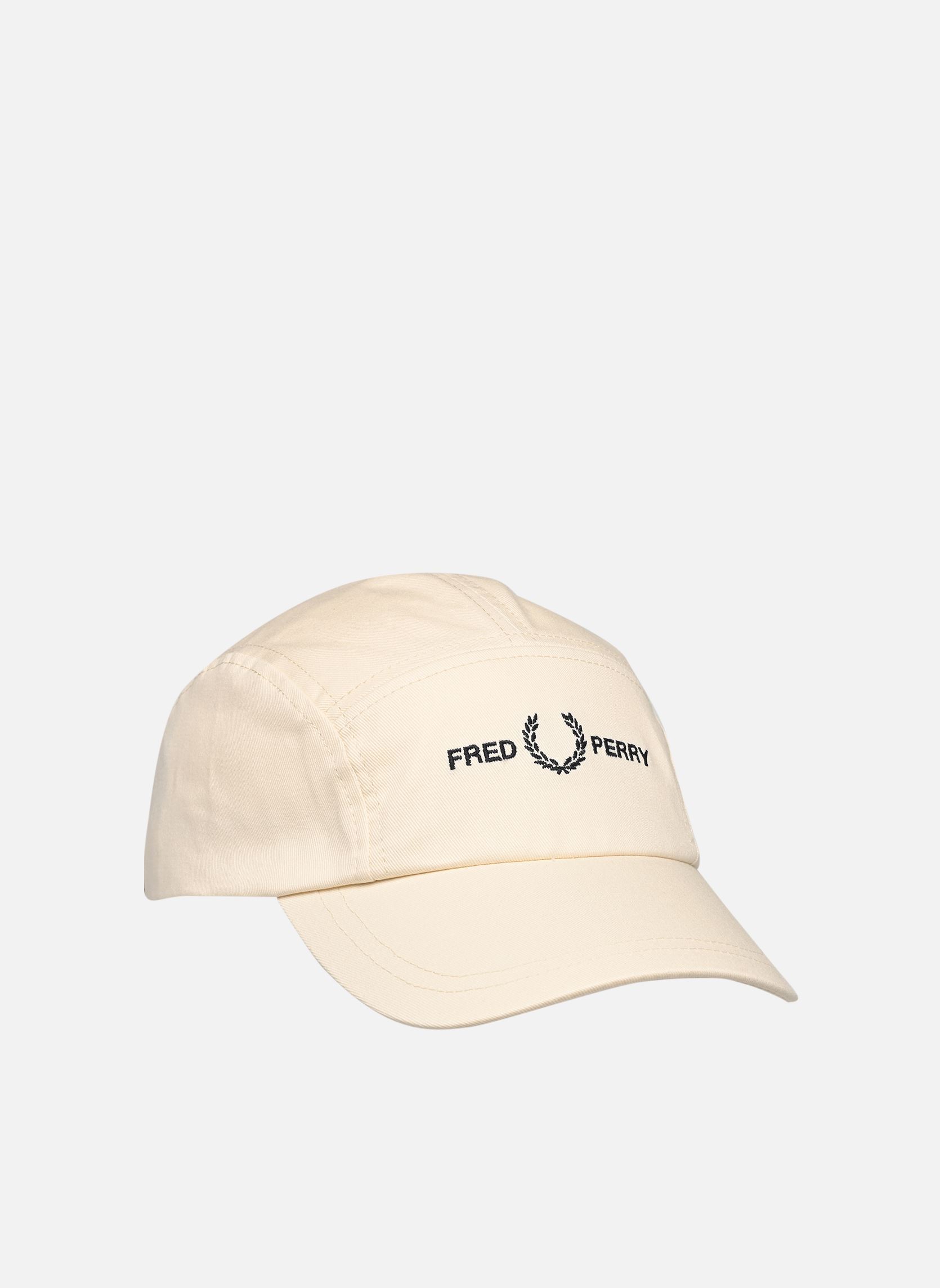 Kappen 5 PANEL FLP TWILL CAP herren beige Fred Perry Kappen 5 PANEL FLP TWILL CAP herren beige Ecru