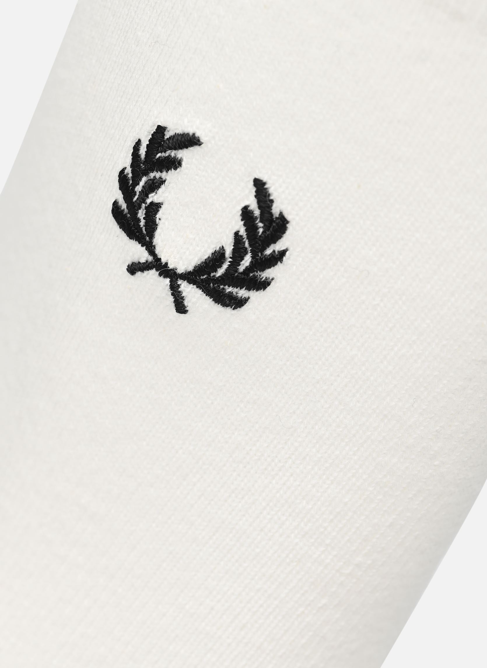 Chaussettes CLASSIC LAUREL WREATH SOCK blanc Fred Perry Chaussettes CLASSIC LAUREL WREATH SOCK blanc SNOWWHITE/BLACK
