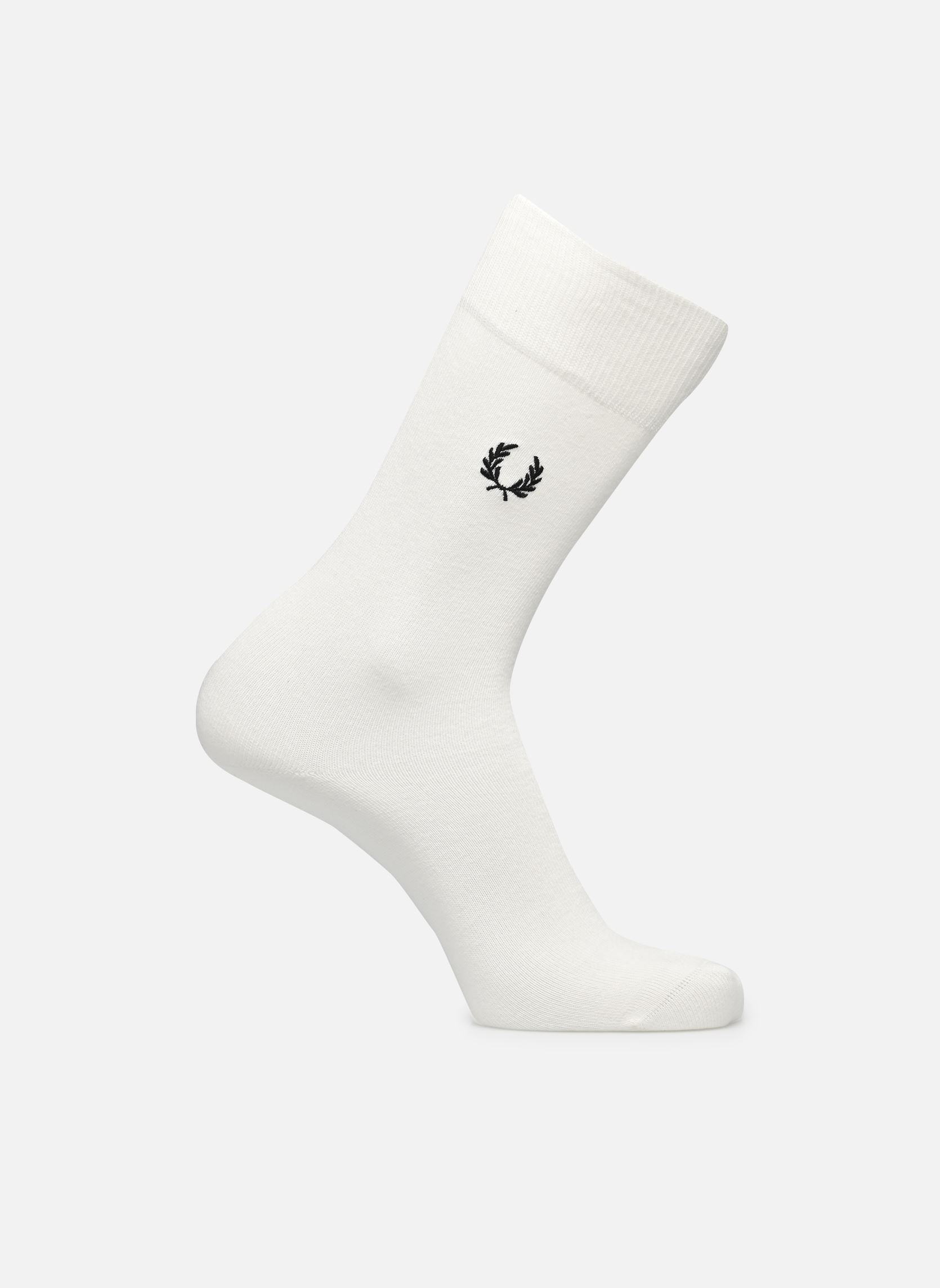 Chaussettes CLASSIC LAUREL WREATH SOCK blanc Fred Perry Chaussettes CLASSIC LAUREL WREATH SOCK blanc SNOWWHITE/BLACK