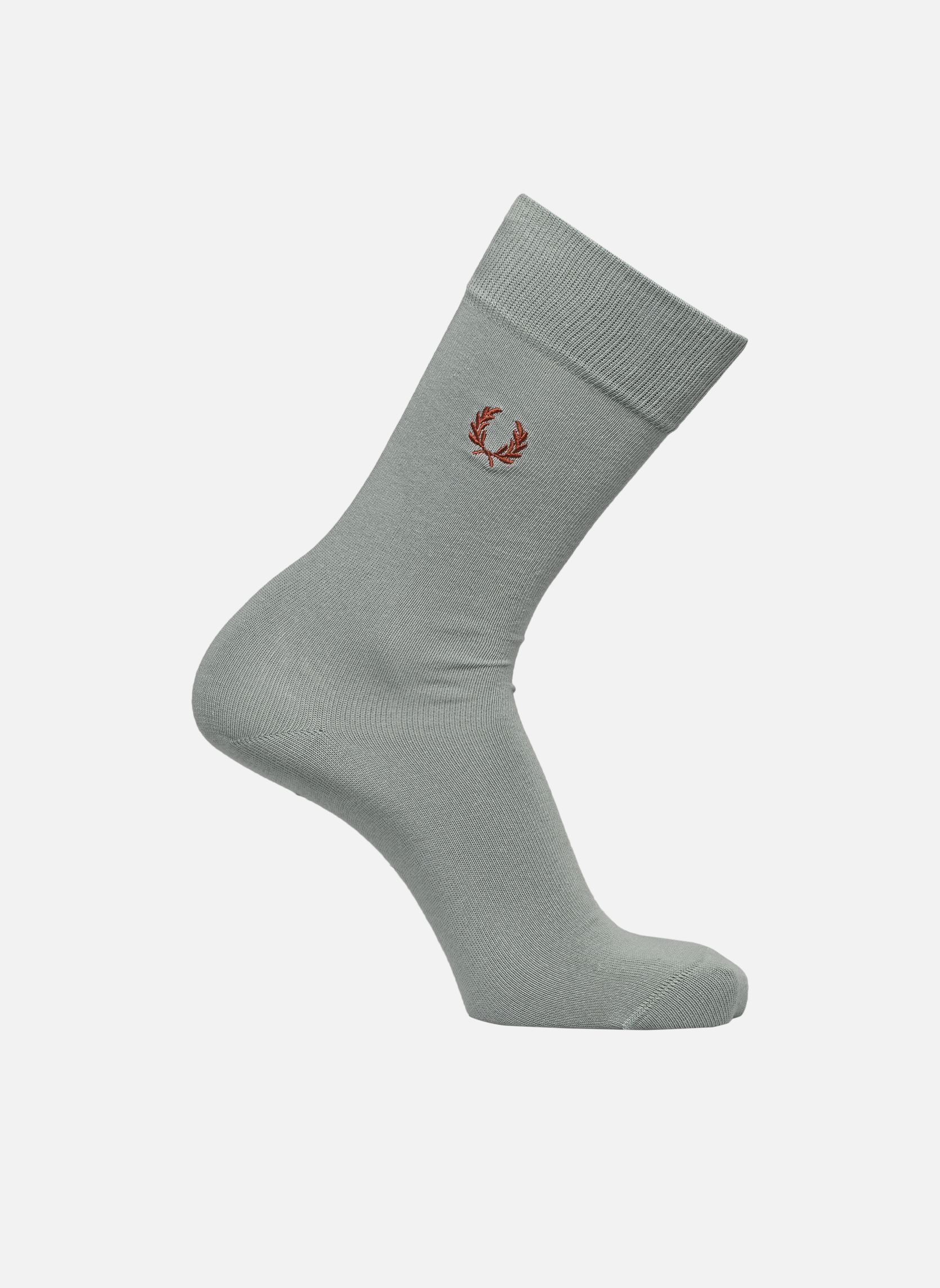 Calze CLASSIC LAUREL WREATH SOCK uomo blu Fred Perry Calze CLASSIC LAUREL WREATH SOCK uomo blu SILVER BLUE