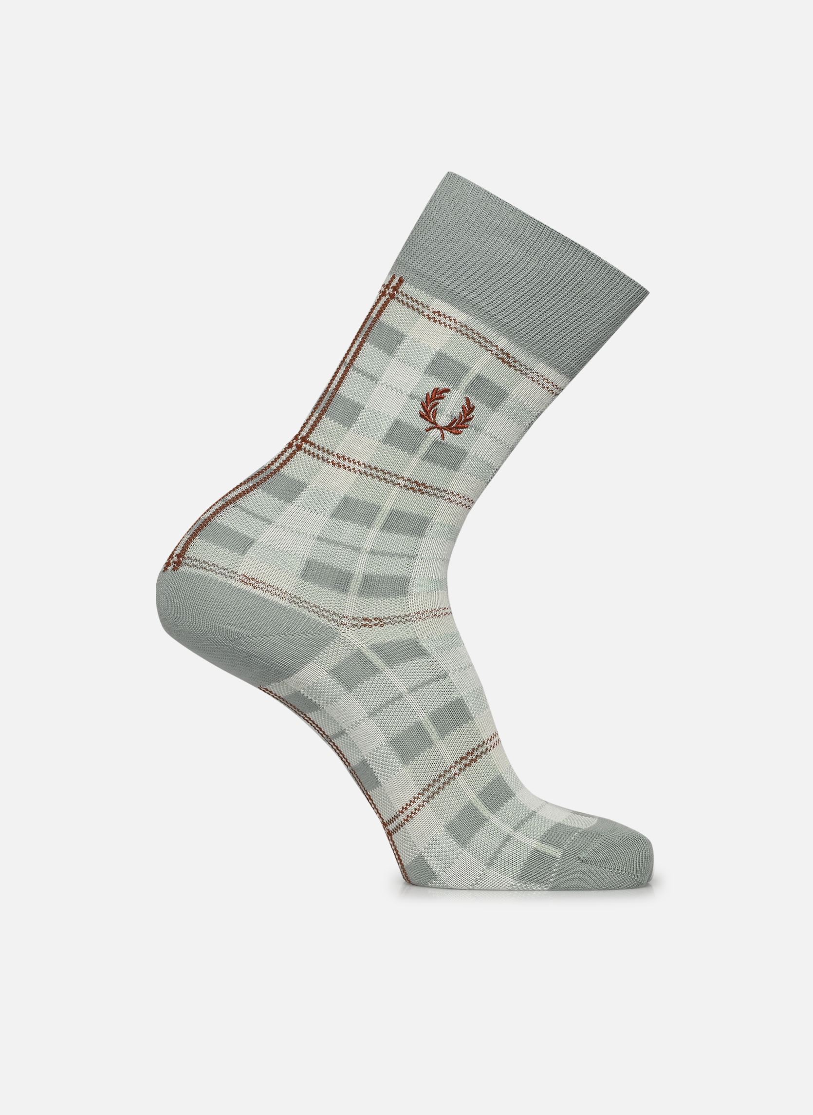 Socken CHECK SOCK herren blau Fred Perry Socken CHECK SOCK herren blau SILVER BLUE