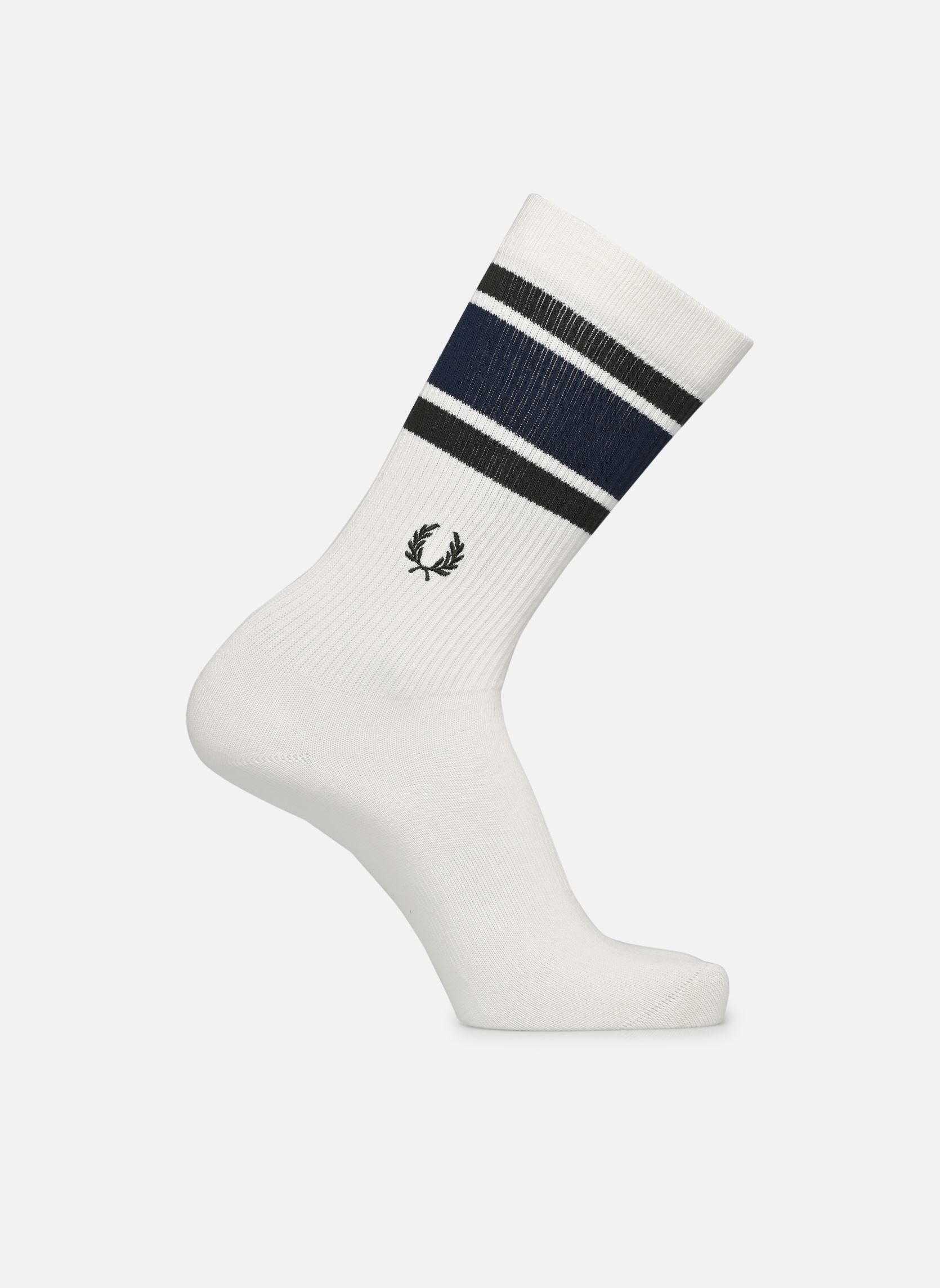 Chaussettes TENNIS TIPPED SOCK homme blanc Fred Perry Chaussettes TENNIS TIPPED SOCK homme blanc SNOW WHITE