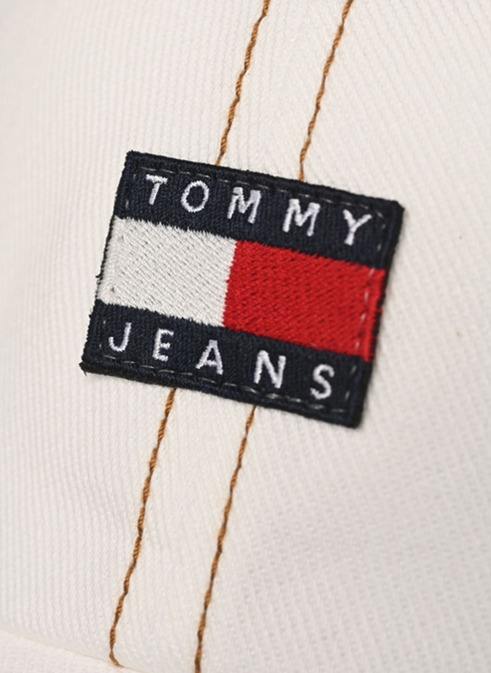 Cappellini Tjw Heritage Denim C AW0AW17572 donna bianco Tommy Jeans Cappellini Tjw Heritage Denim C AW0AW17572 donna bianco ECRU
