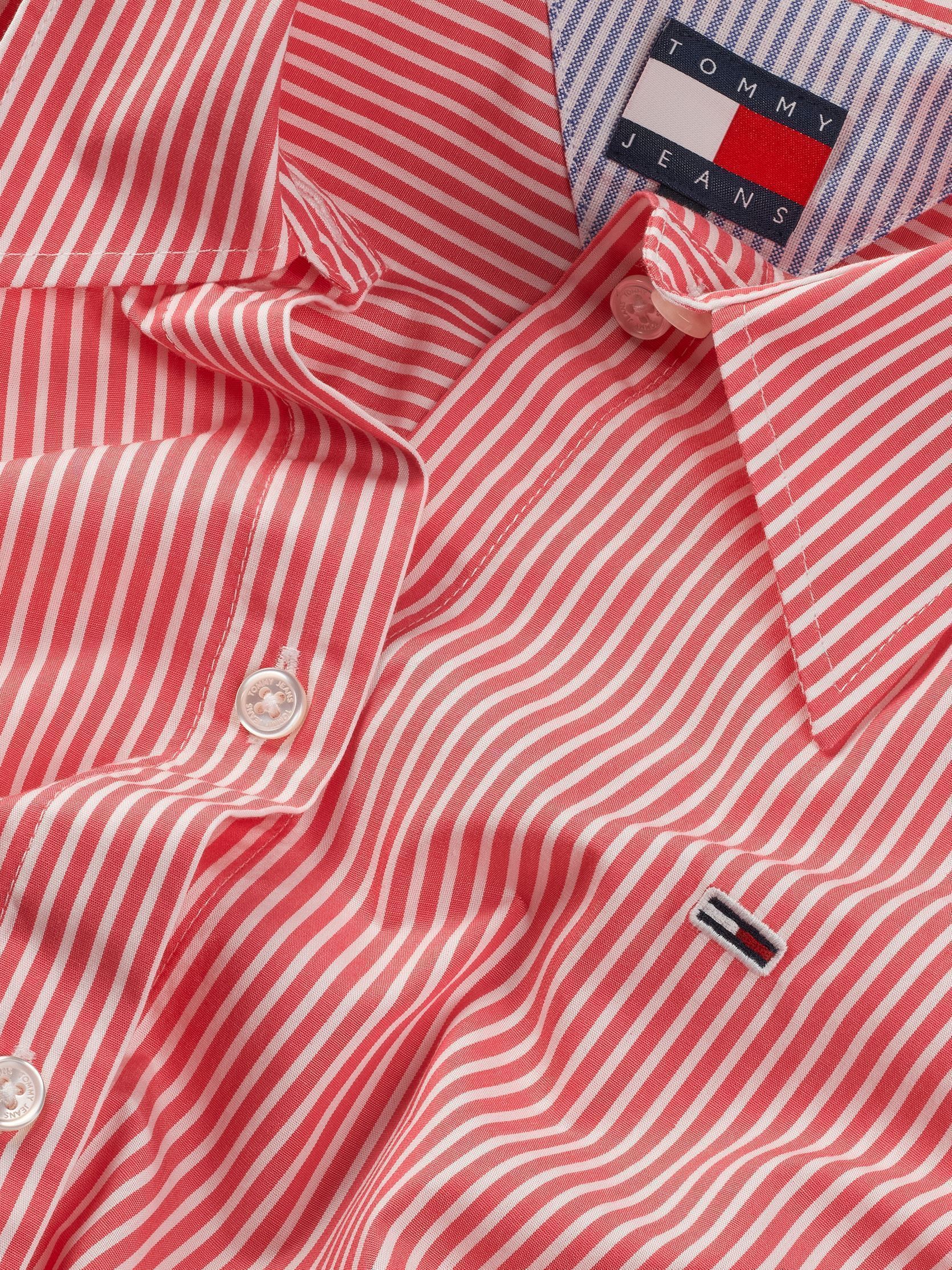 Camicie e camicette Tjw Poplin Front Kno DW0DW20291 donna rosa Tommy Jeans Camicie e camicette Tjw Poplin Front Kno DW0DW20291 donna rosa AMOUR / STRIPE