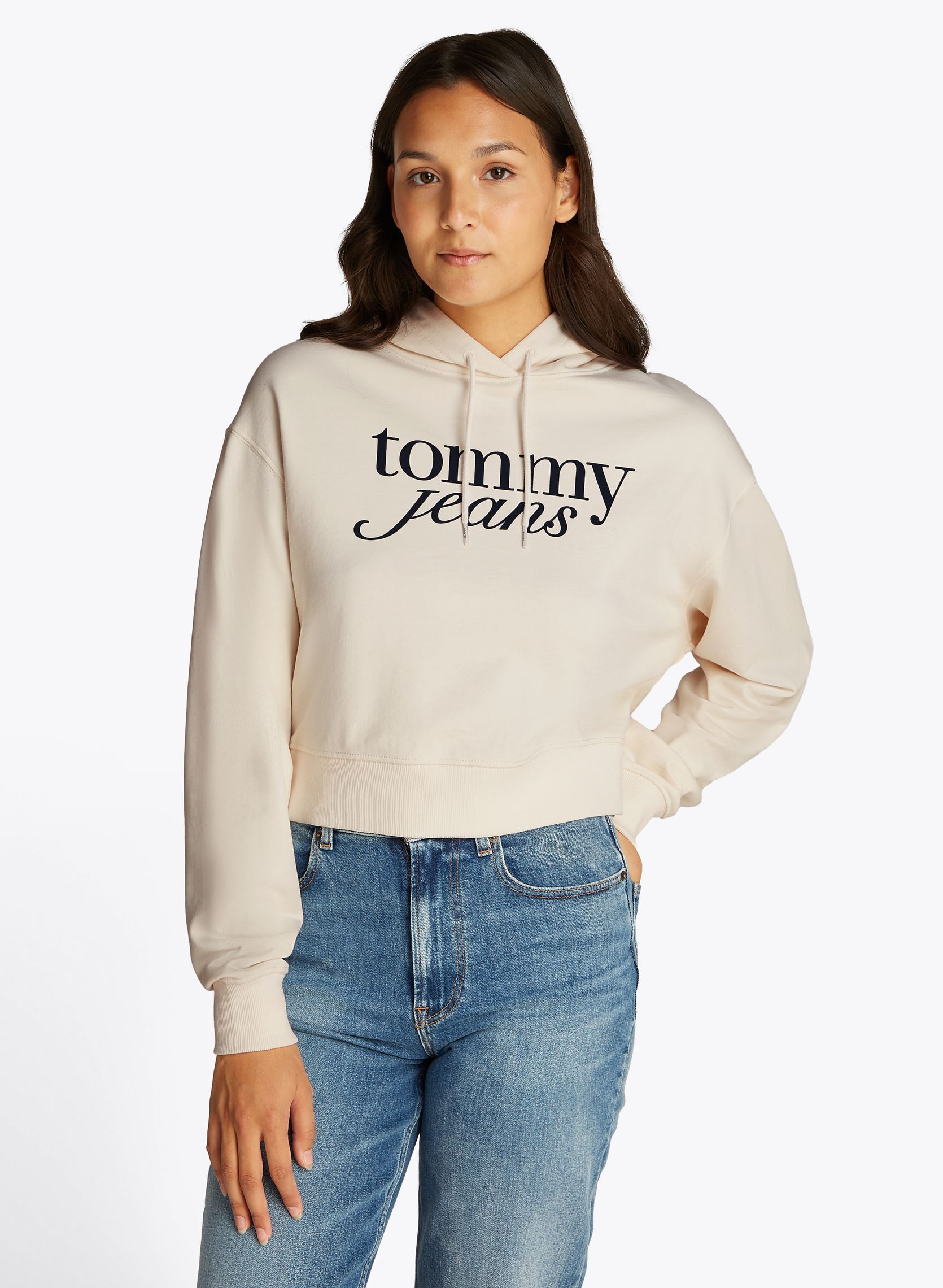 Vêtements Tommy Jeans Tjw Rlx Crp Script H DW0DW20306 pour Accessoires