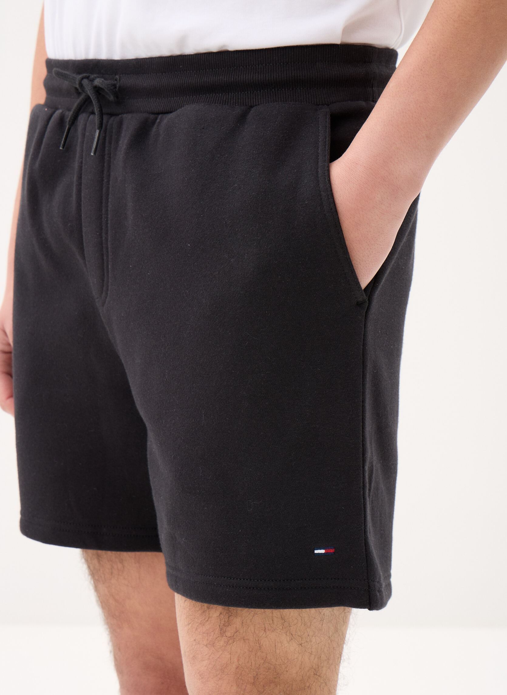 Shorts Tjm S Flag Beach Sho DM0DM21931 herren schwarz Tommy Jeans Shorts Tjm S Flag Beach Sho DM0DM21931 herren schwarz BLACK