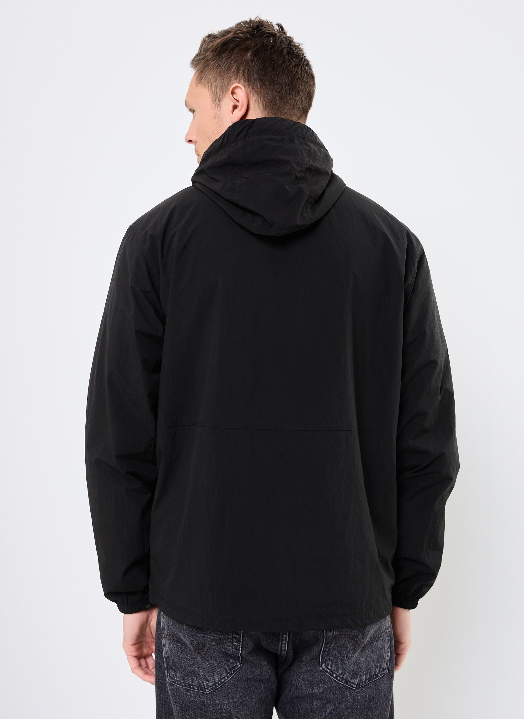 Pull Homme Col mi-haute Doux Manches Longues Slim Automne Hiver Noir - Prêt-à-Porter