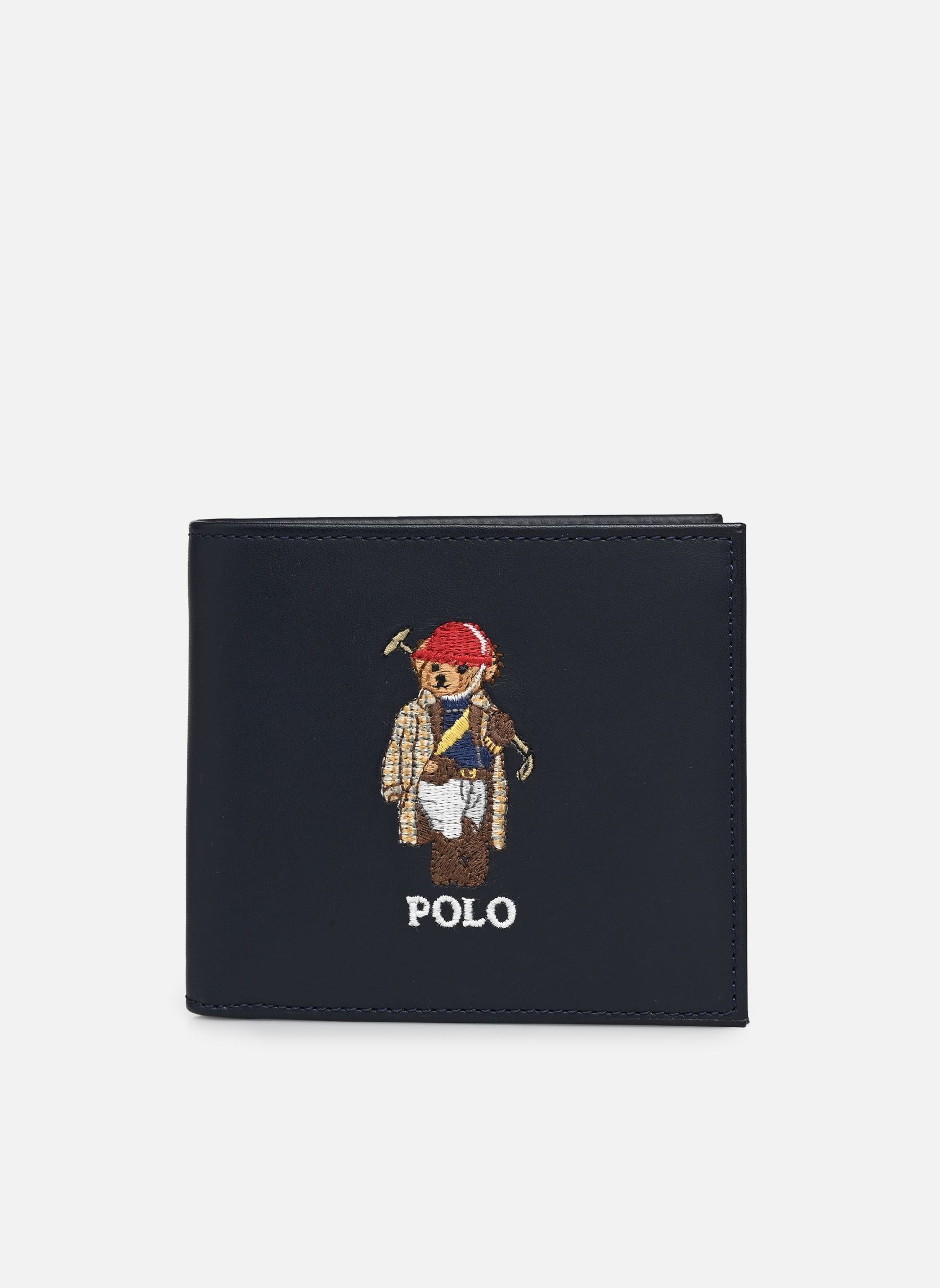 Portemonnees BILLFOLD CN-WALLET-MEDIUM heren blauw Polo Ralph Lauren Portemonnees BILLFOLD CN-WALLET-MEDIUM heren blauw Newport navy