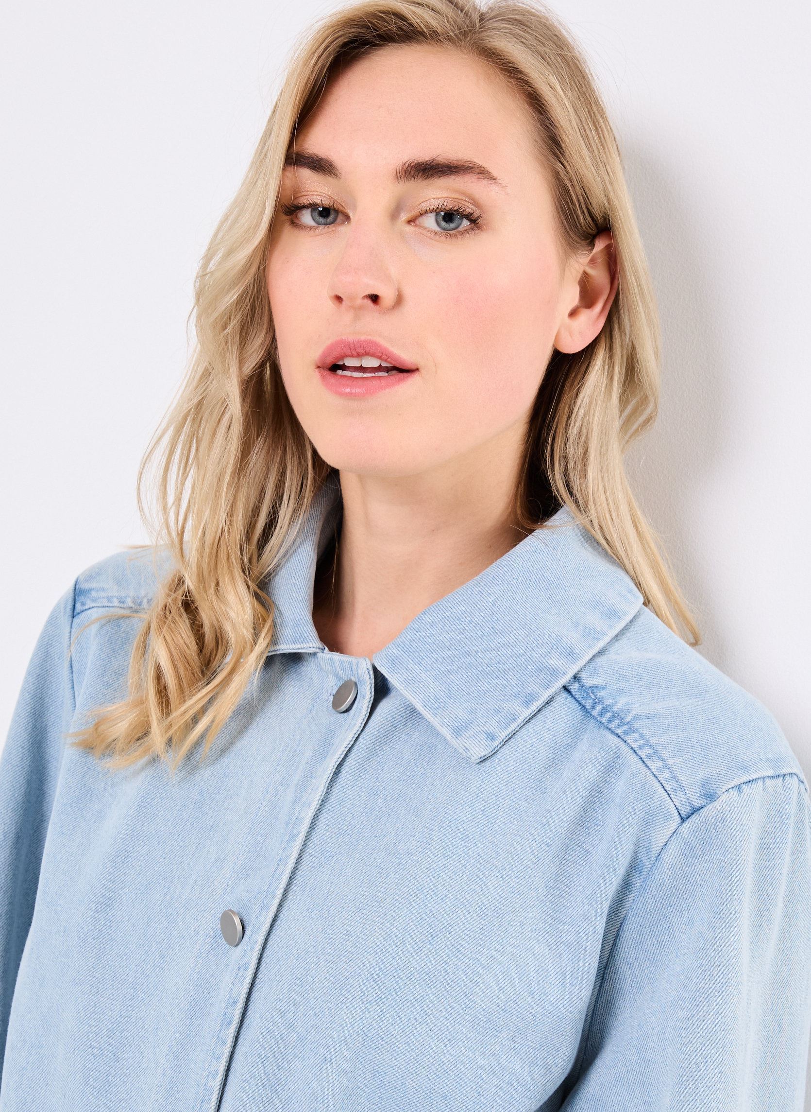 Jeansjacken Nulunea Denim Jacket damen blau Nümph Jeansjacken Nulunea Denim Jacket damen blau Light Blue Denim