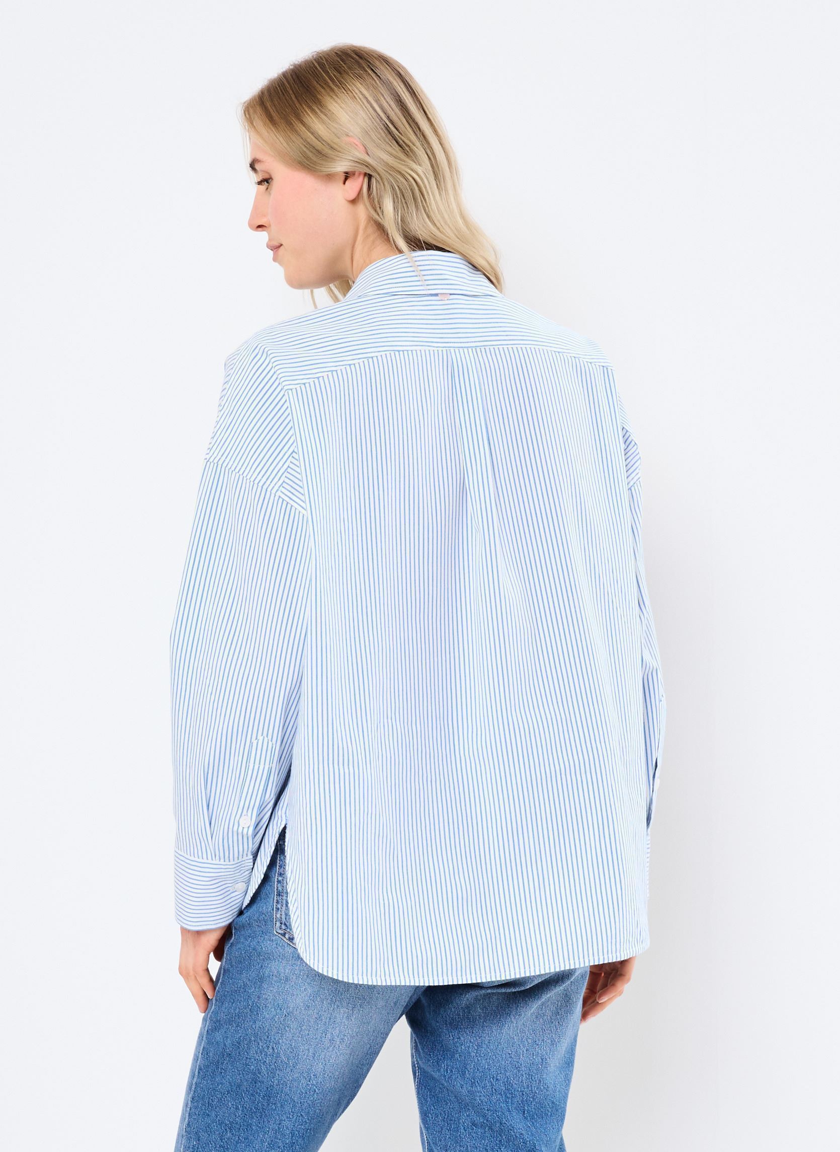 Camisas de manga larga Nudebora Shirt mujer azul Nümph Camisas de manga larga Nudebora Shirt mujer azul Regatta
