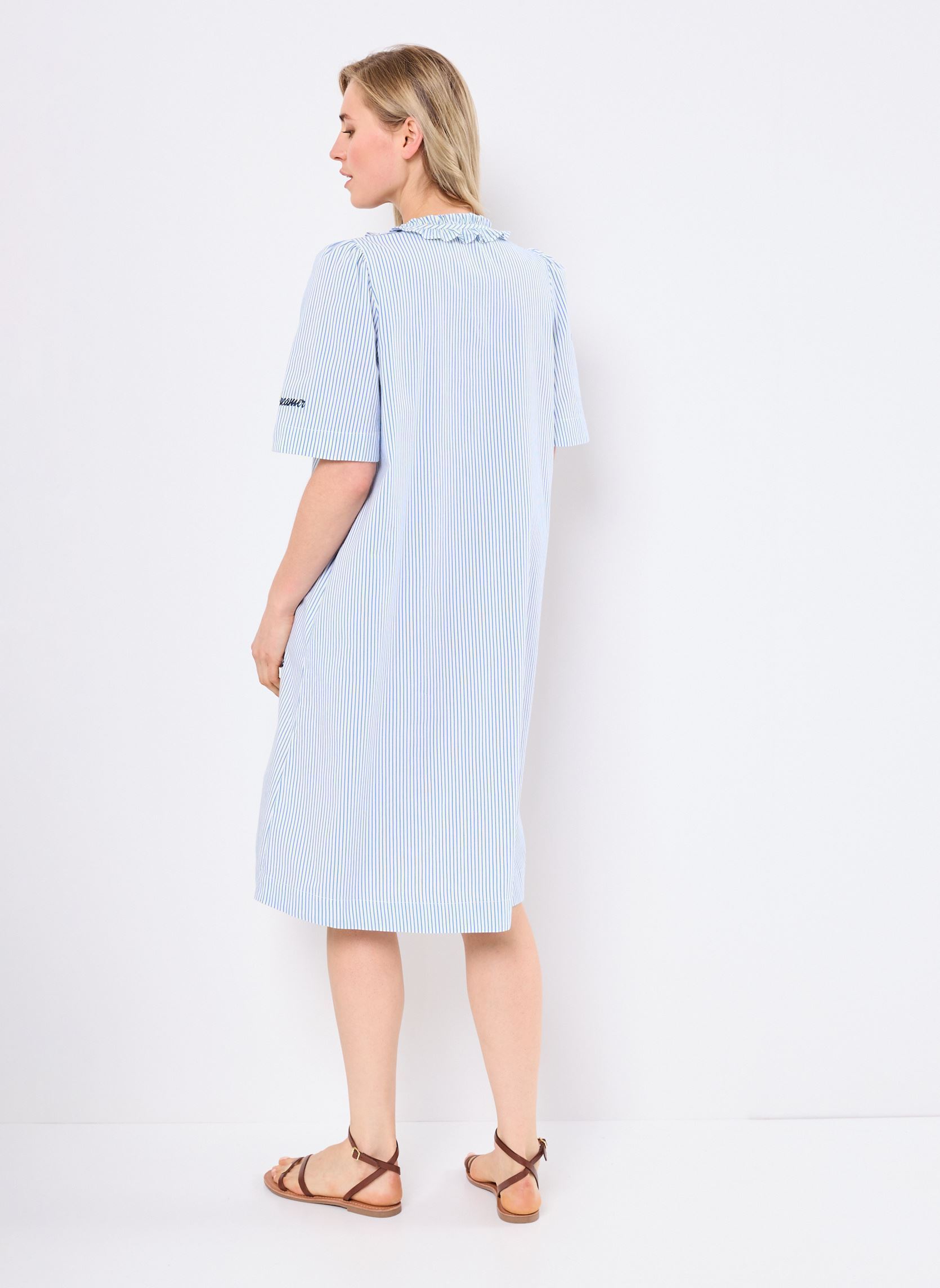 Robes Chemise Nudebora Dress femme bleu Nümph Robes Chemise Nudebora Dress femme bleu REGATTA