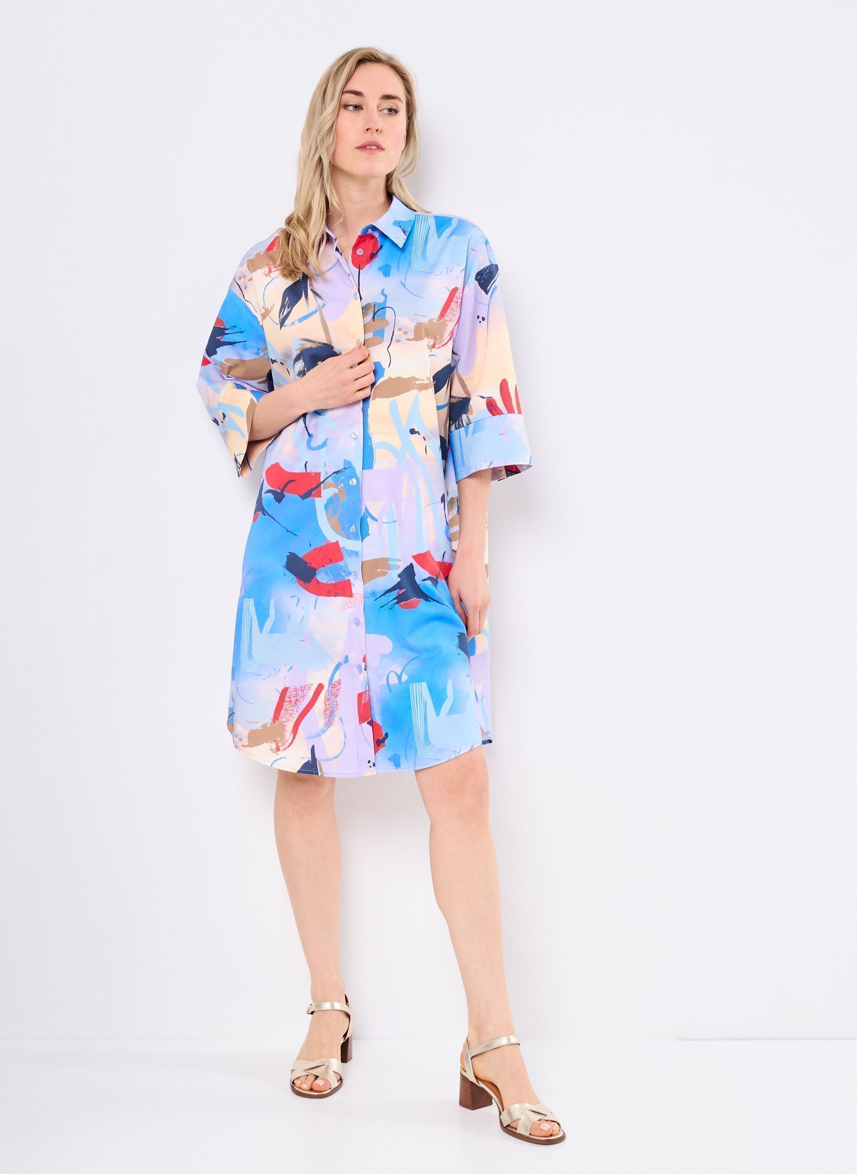 Hemdkleider Nugloria Shirt Dress damen mehrfarbig Nümph Hemdkleider Nugloria Shirt Dress damen mehrfarbig REGATTA
