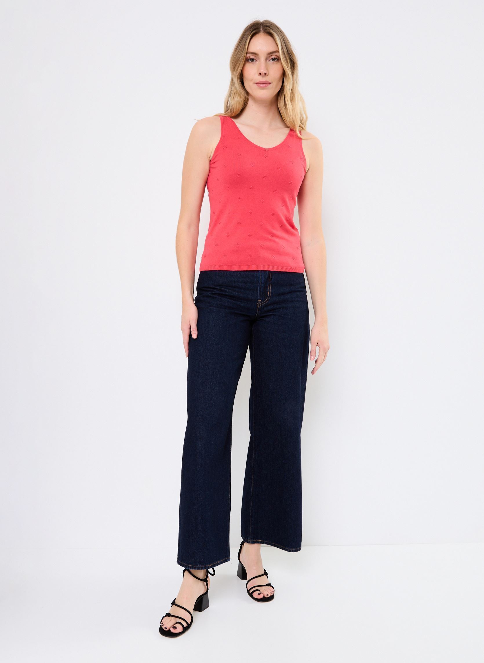 Hemdjes Nuashton Top dames roze Nümph Hemdjes Nuashton Top dames roze Geranium