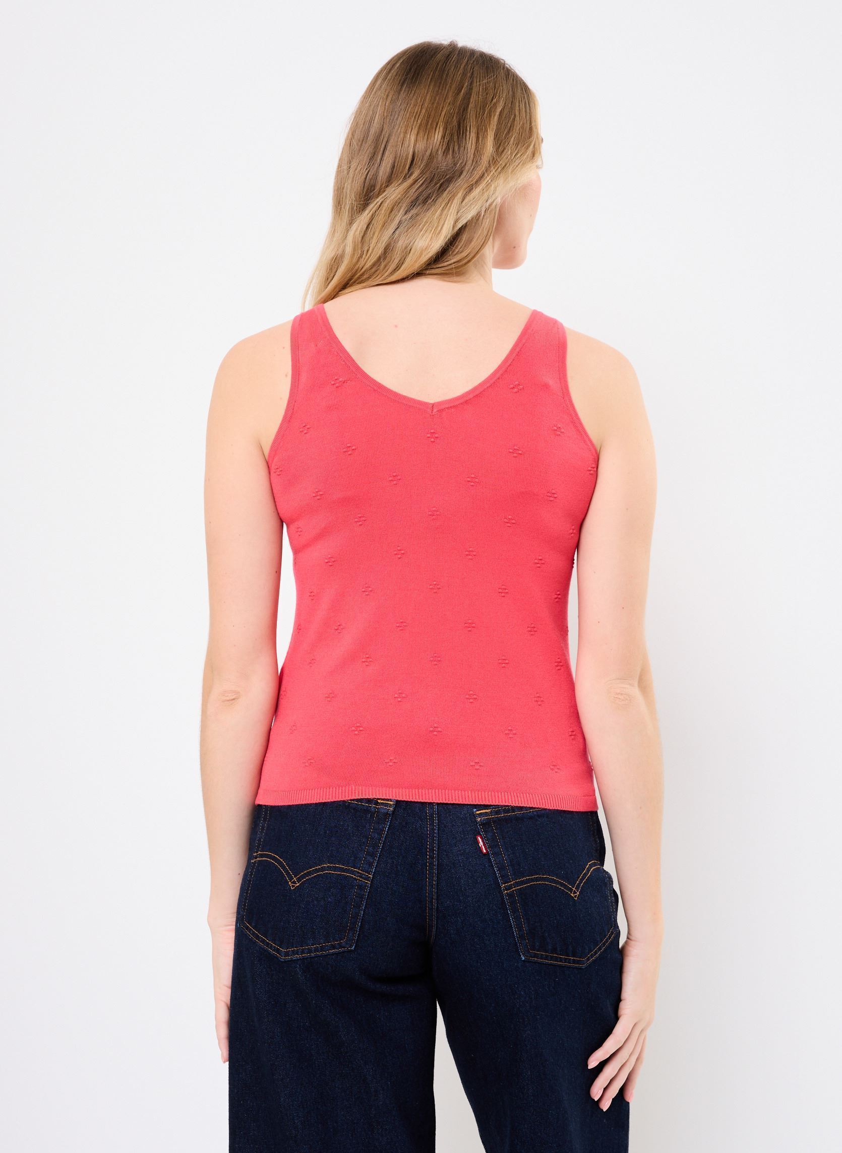 Hemdjes Nuashton Top dames roze Nümph Hemdjes Nuashton Top dames roze Geranium