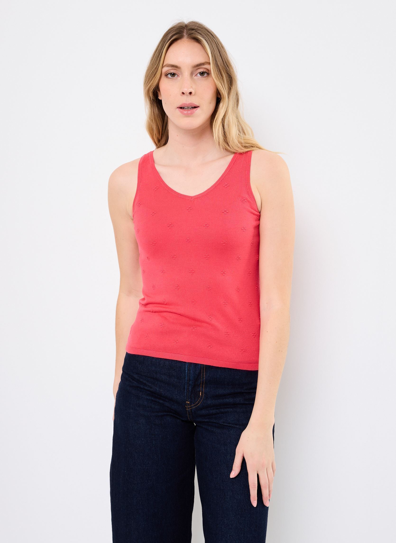 Hemdjes Nuashton Top dames roze Nümph Hemdjes Nuashton Top dames roze Geranium
