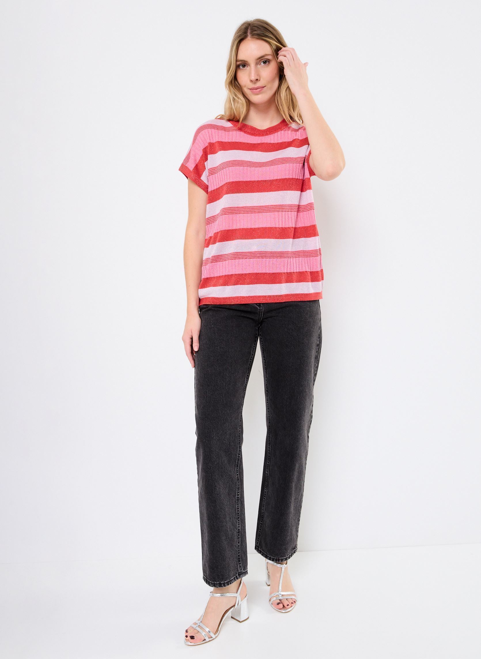Pullover Numaja Darlene Pullover damen rosa Nümph Pullover Numaja Darlene Pullover damen rosa Pink Carnation