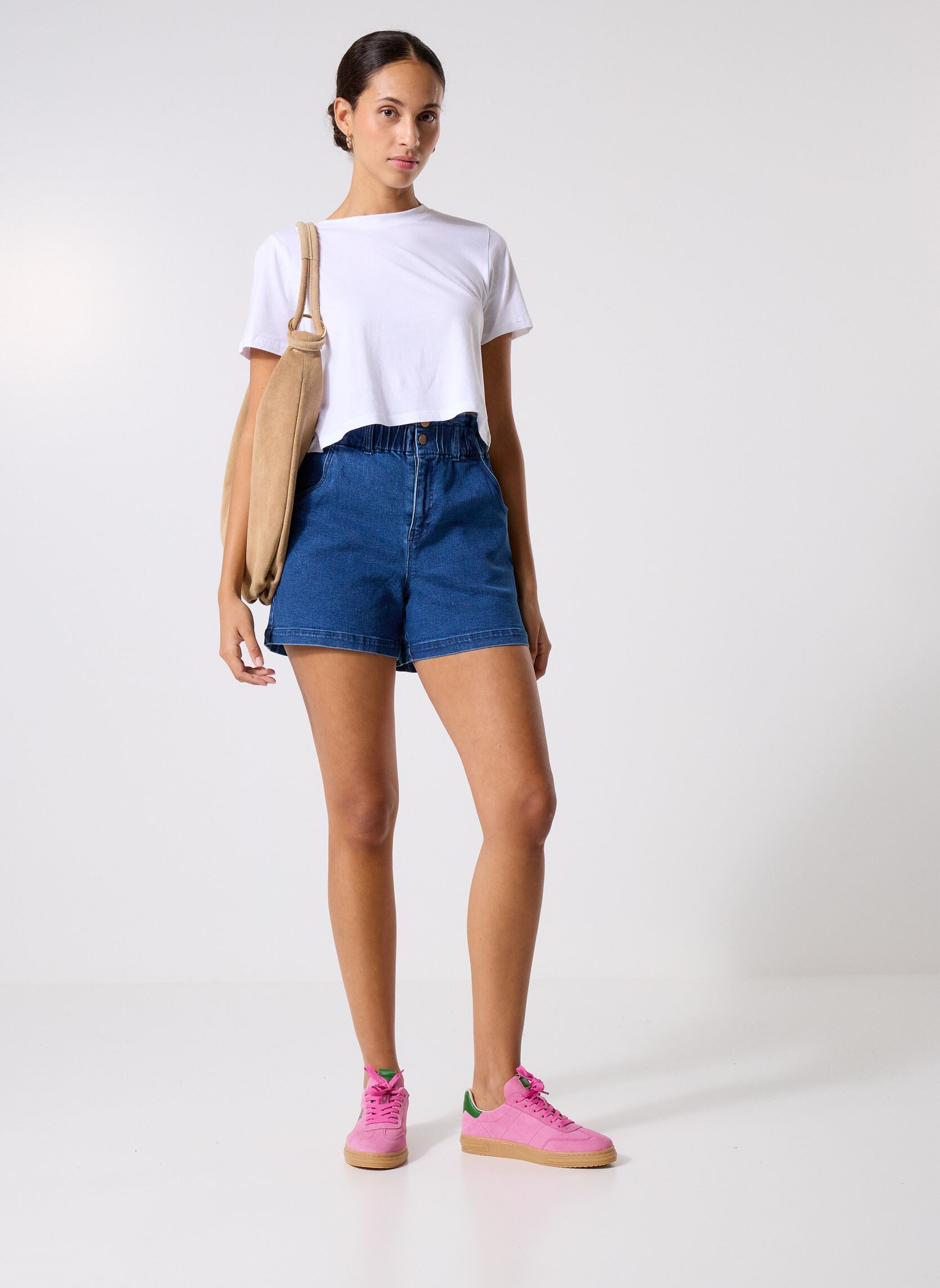 Shorts Nululu Denim Shorts damen blau Nümph Shorts Nululu Denim Shorts damen blau Medium Blue Denim