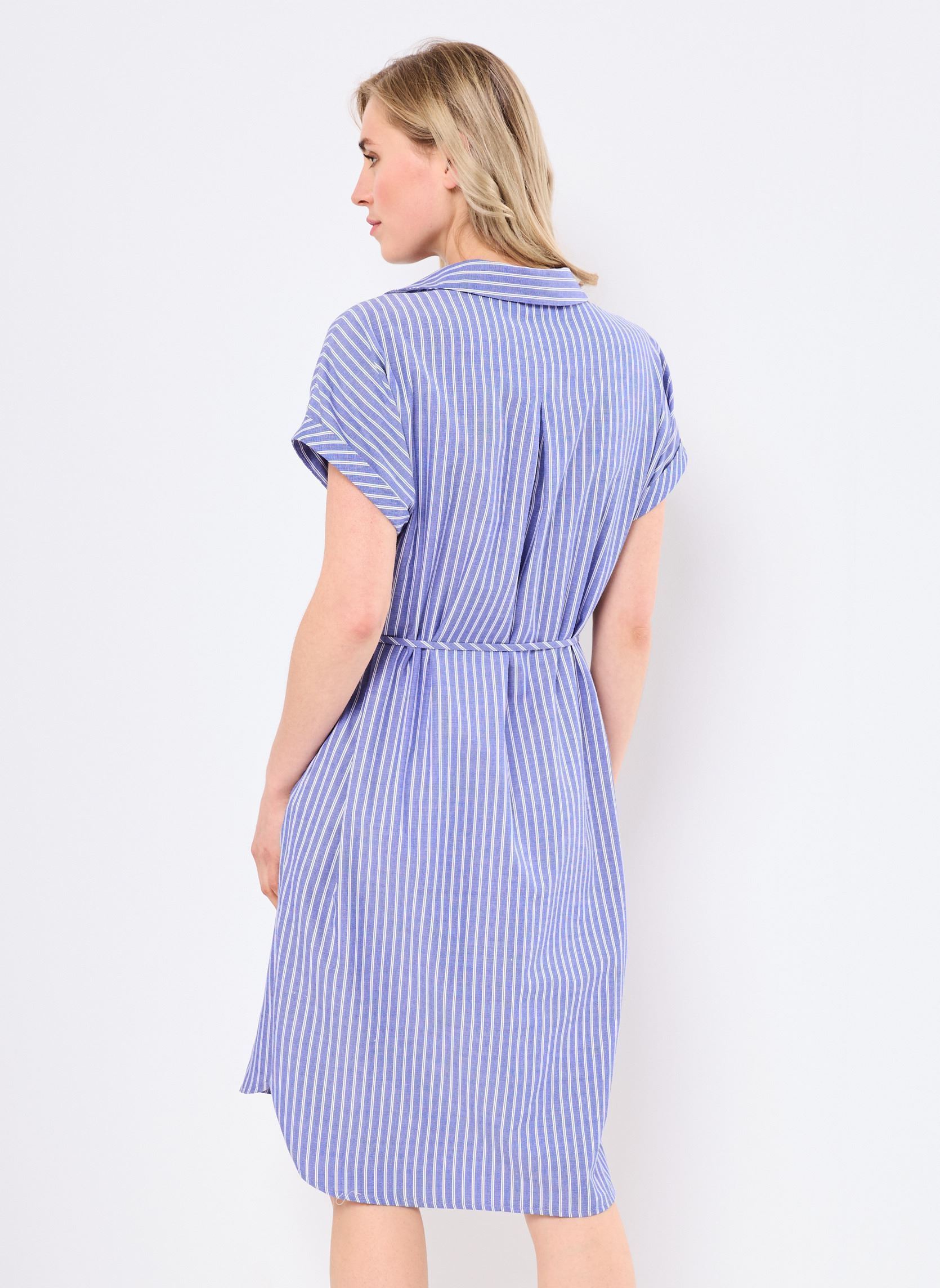 Kleider Nuzally Dress damen blau Nümph Kleider Nuzally Dress damen blau BLUEPRINT